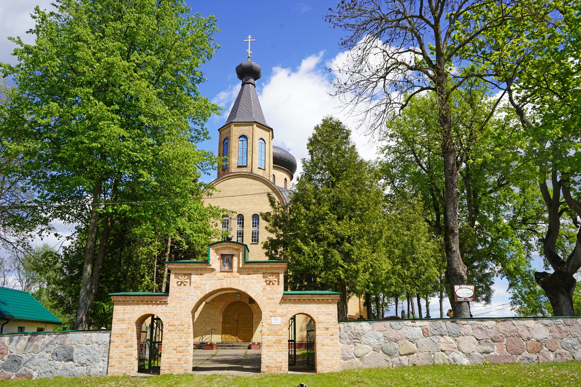 The Orthodox church in Klejniki