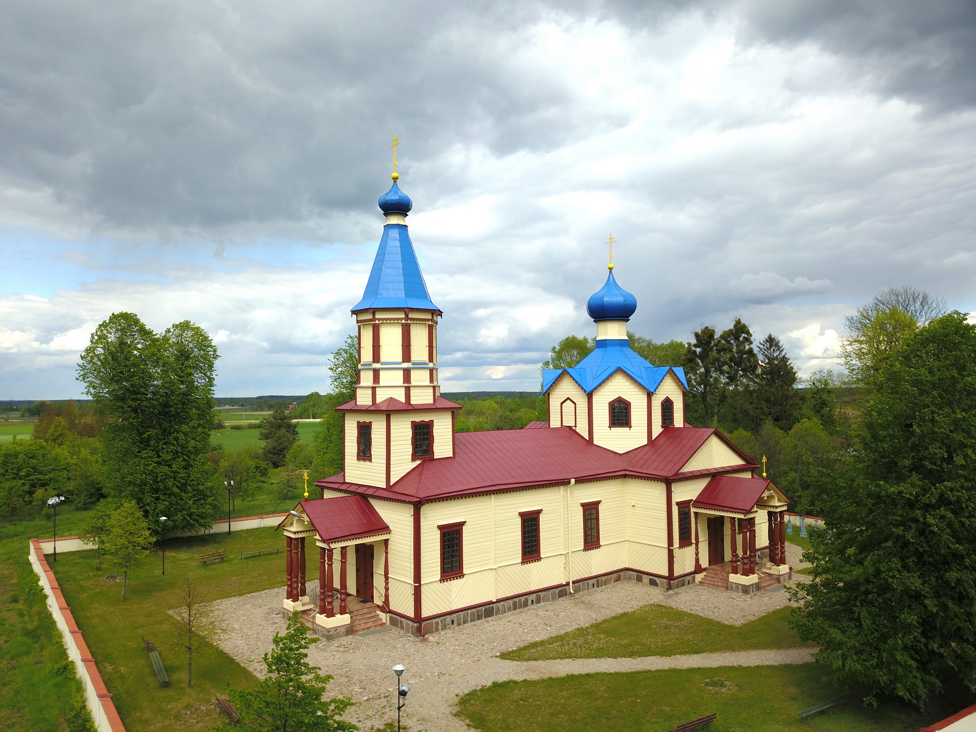 The Orthodox church in Łosinka