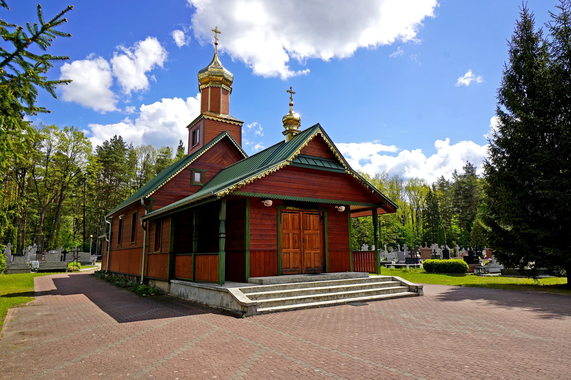 All Saints Cementary church in Hajnówka