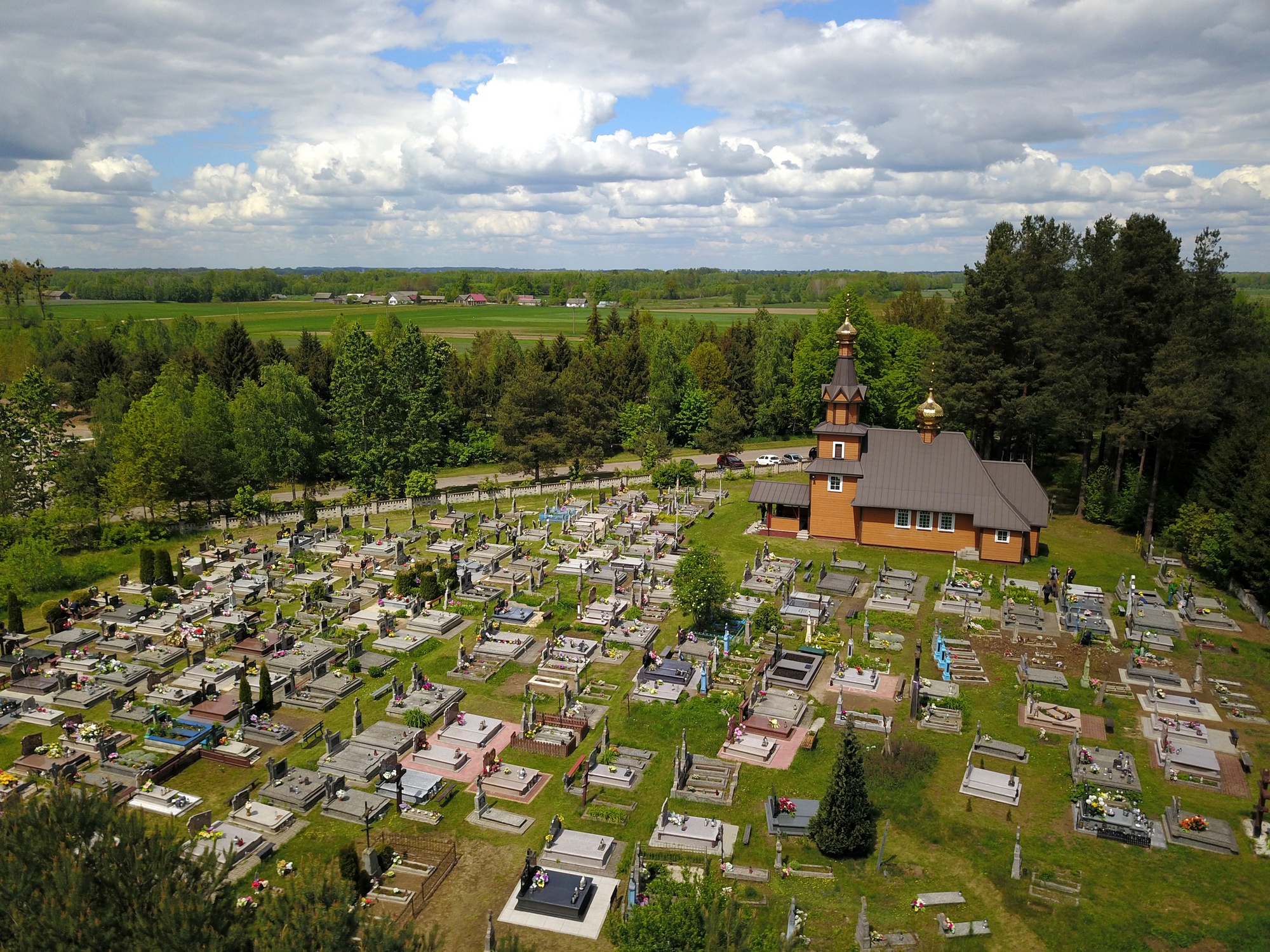 The Orthodox cementary in Orzeszkowo