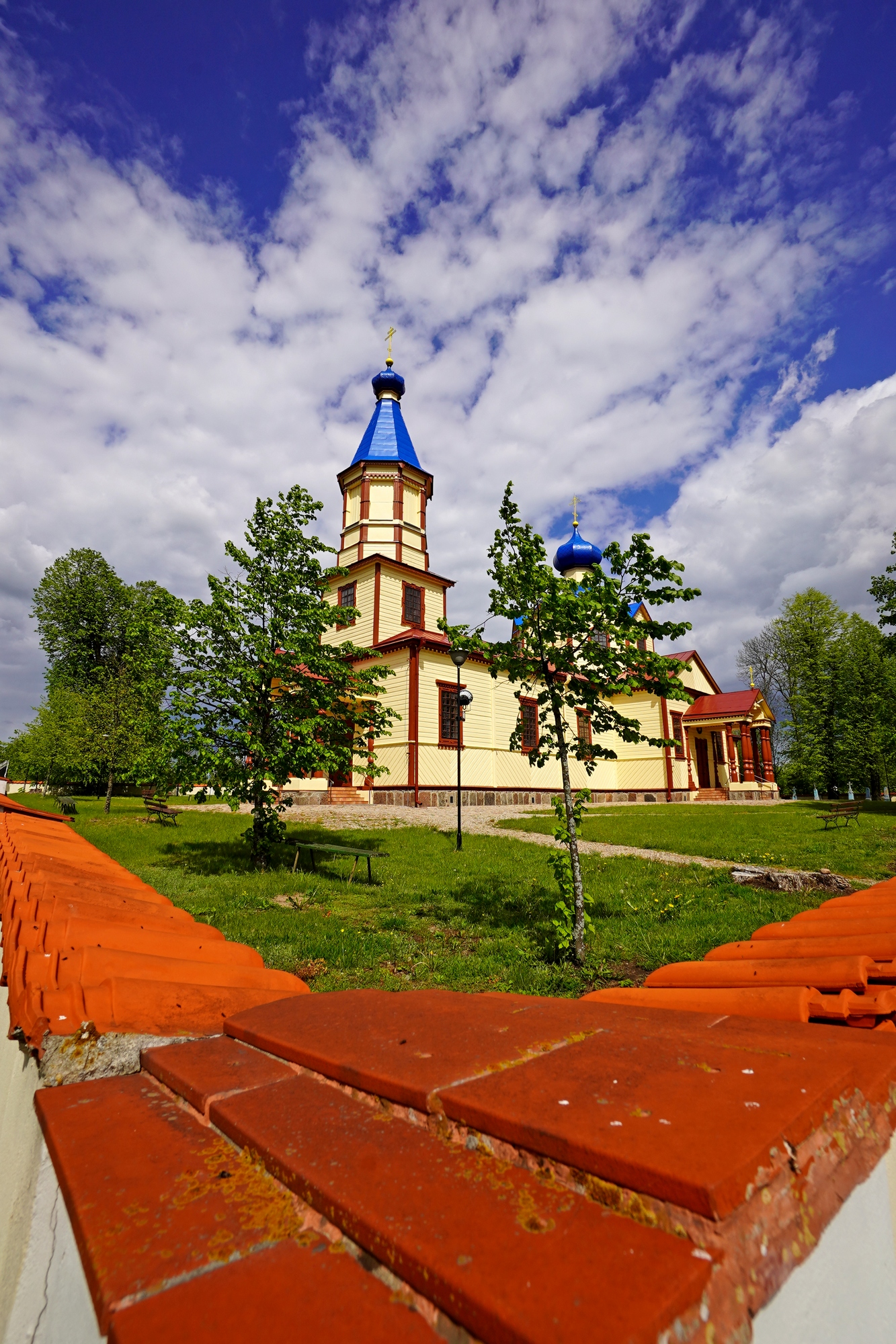 The Orthodox church in Łosinka