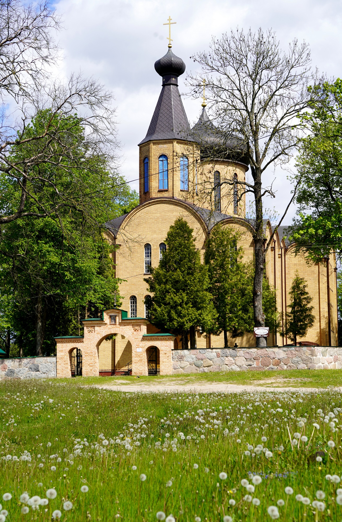 The Orthodox church in Klejniki