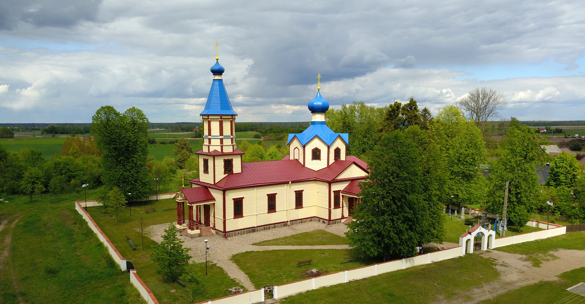 The Orthodox church in Łosinka