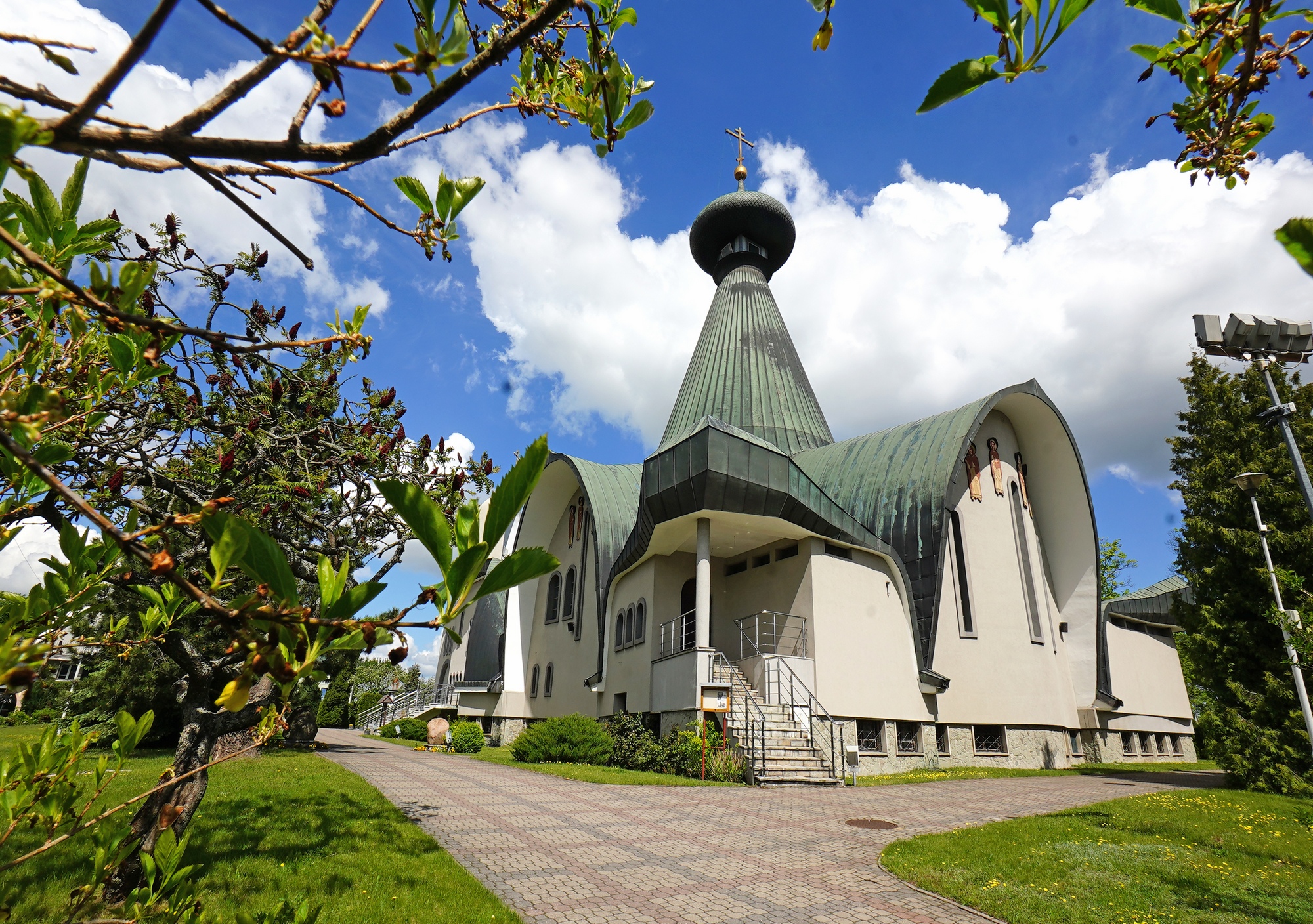 The Holy Trinity Orthodox church in Hajnówka