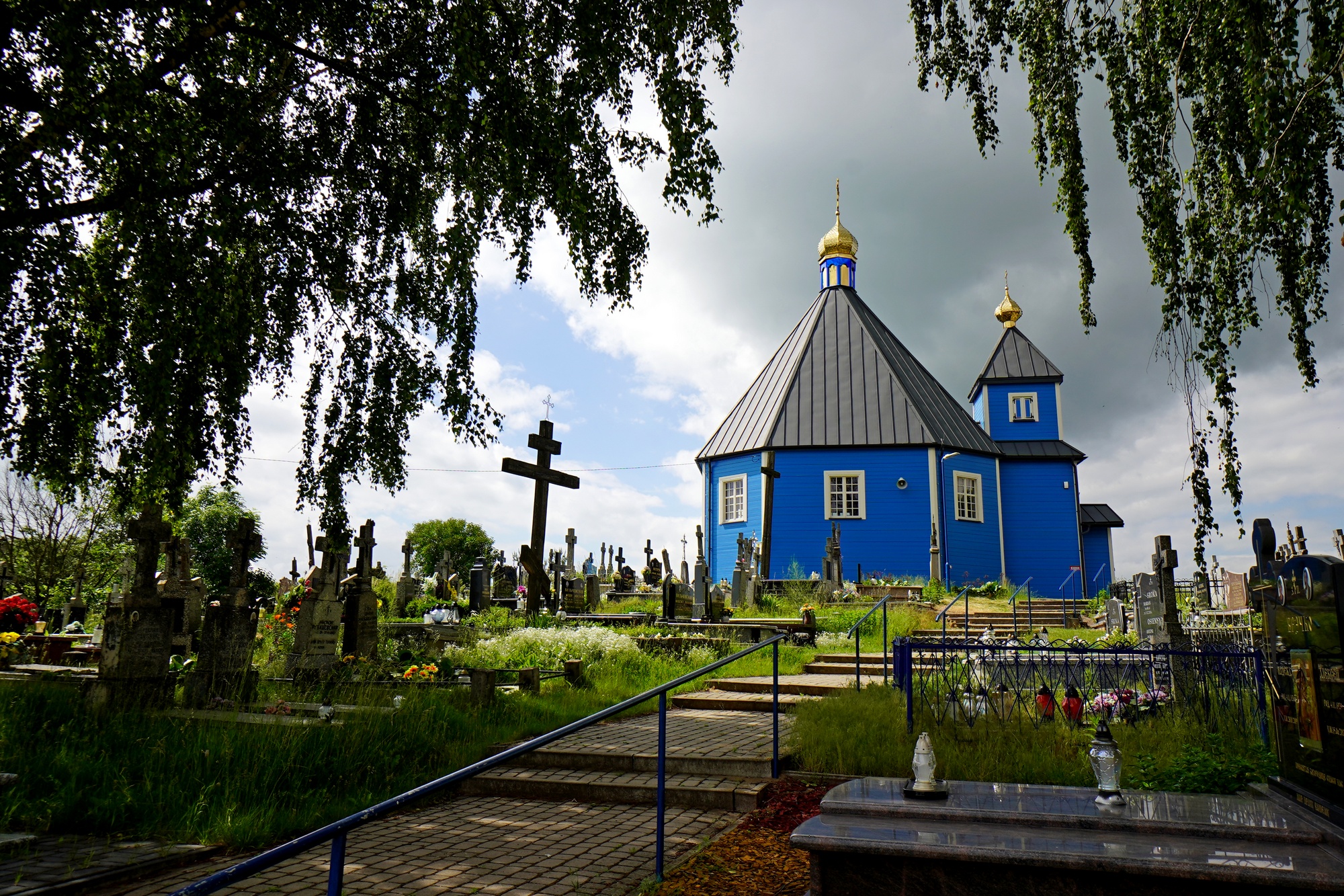 The Orthodox church in Parcewo