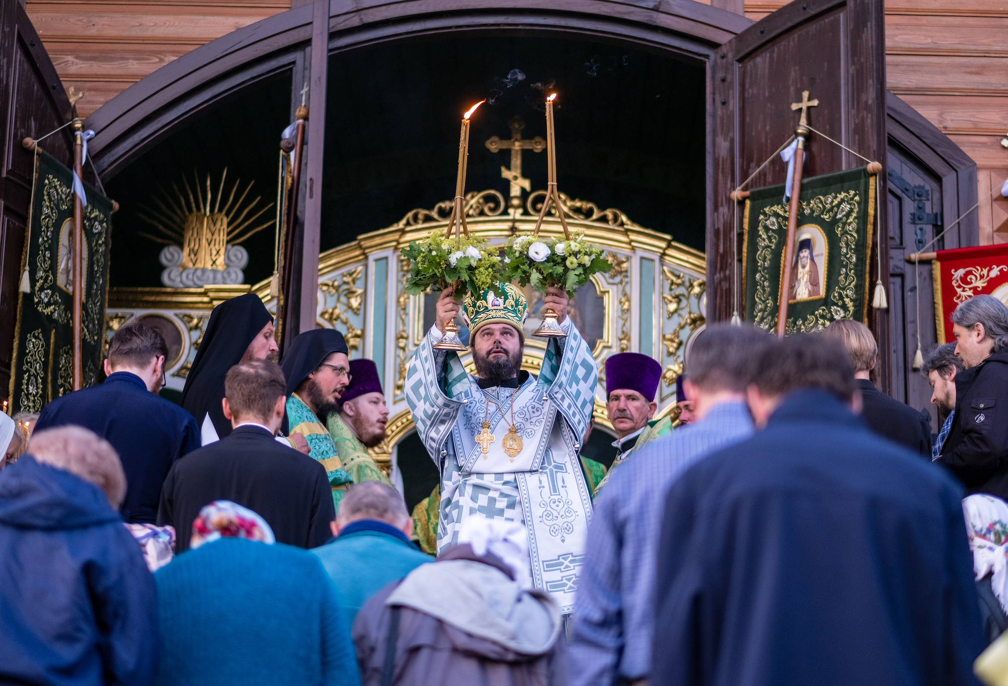 Boska Liturgia w kaplicy Świętego Ducha