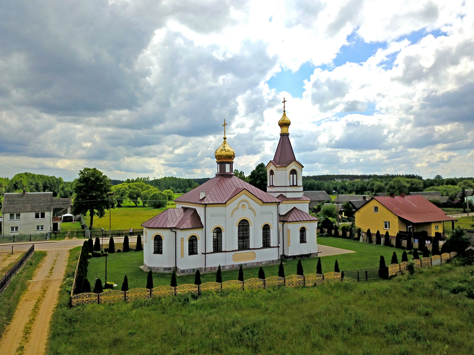 The Orthodox church in Andryjanki