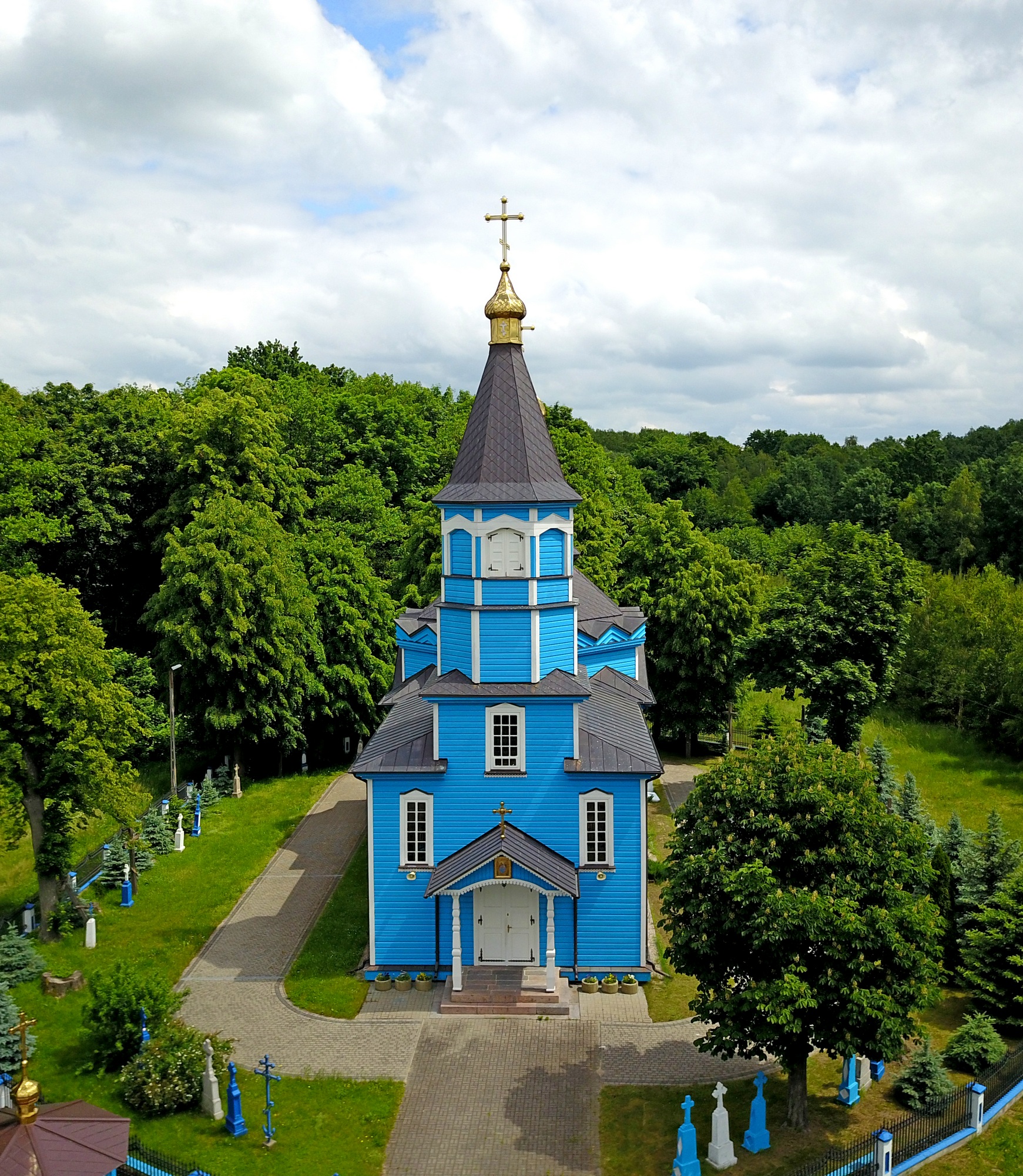 The Orthodox church in Podbiele