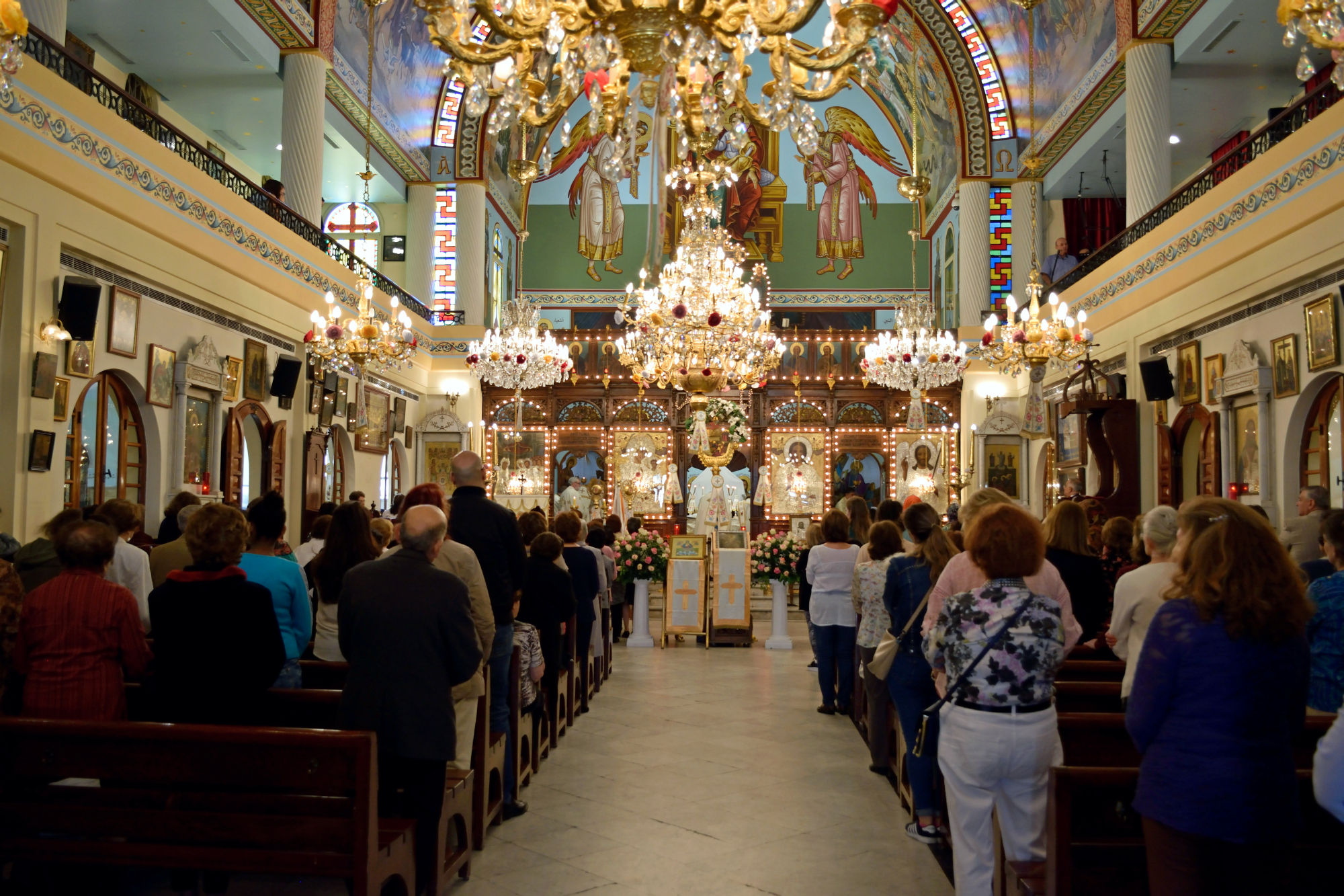 Boska Liturgia w Paschalny Piątek - cerkiew Bogurodzicy w Bejrucie