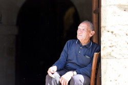alik 
At entrance to the Panagia Angeloktisti church, Kiti 
2020-07-16 18:05:35
