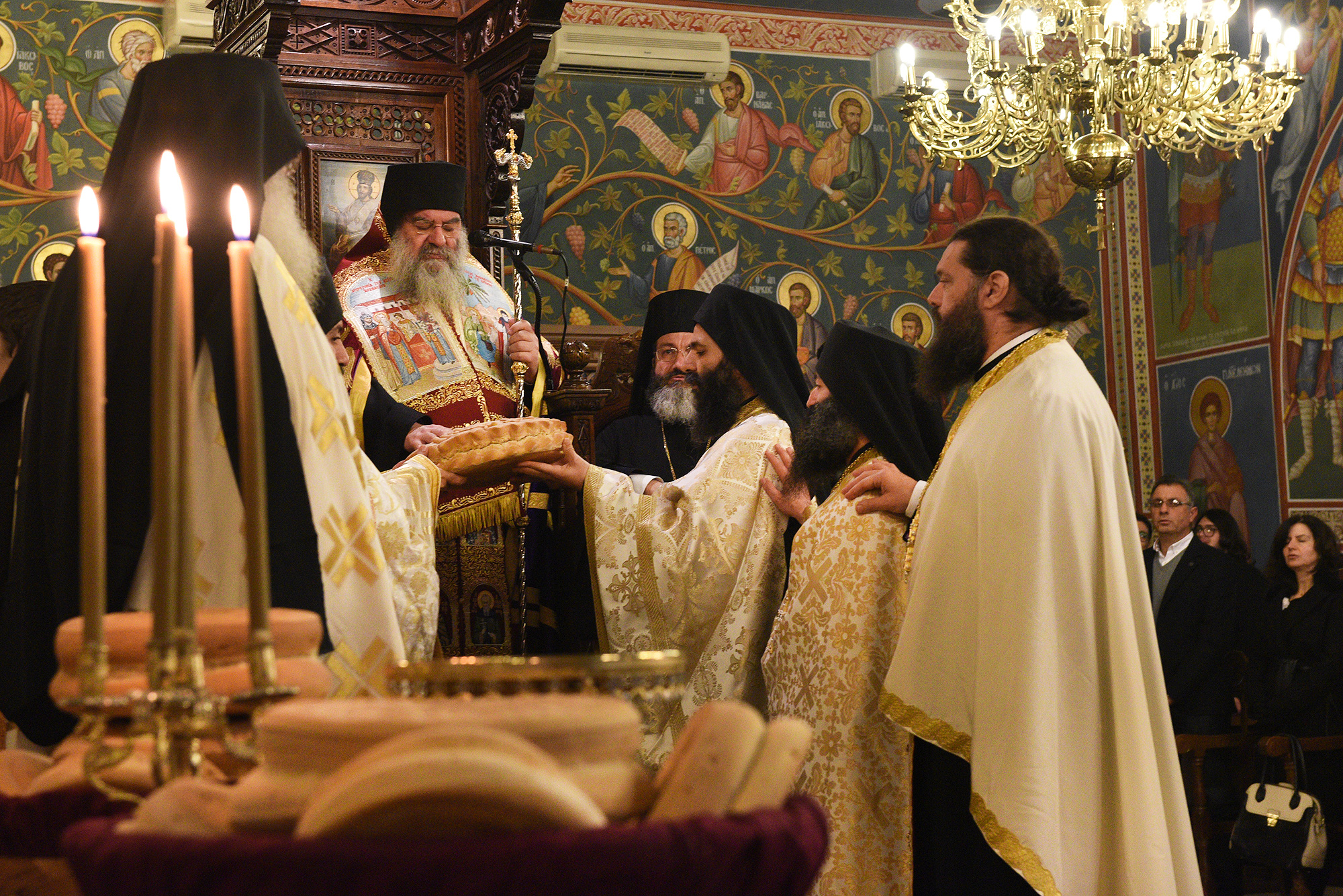 Vesper on nameday of Metropolitan Athanasios of Limassol in 2019 