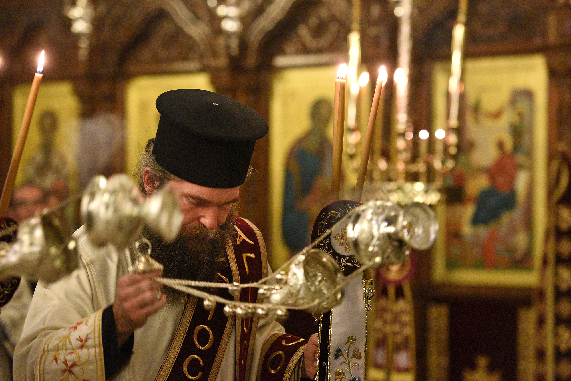 Vesper on nameday of Metropolitan Athanasios of Limassol in 2019