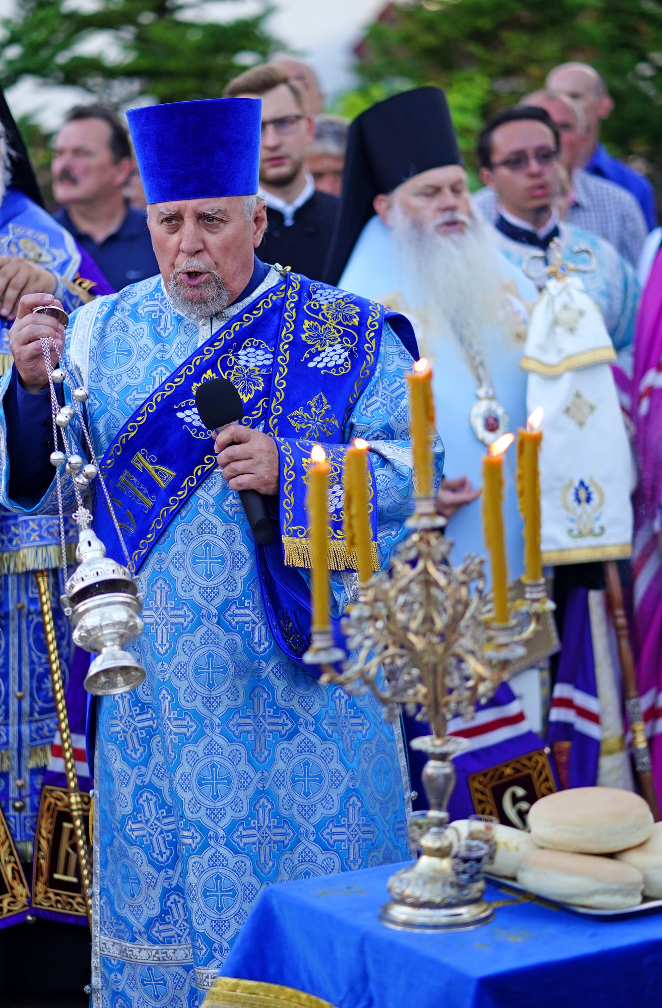 The All Night-Vigil of the feast of Supraśl Icon of the Mother of God in Suprasl Monastery