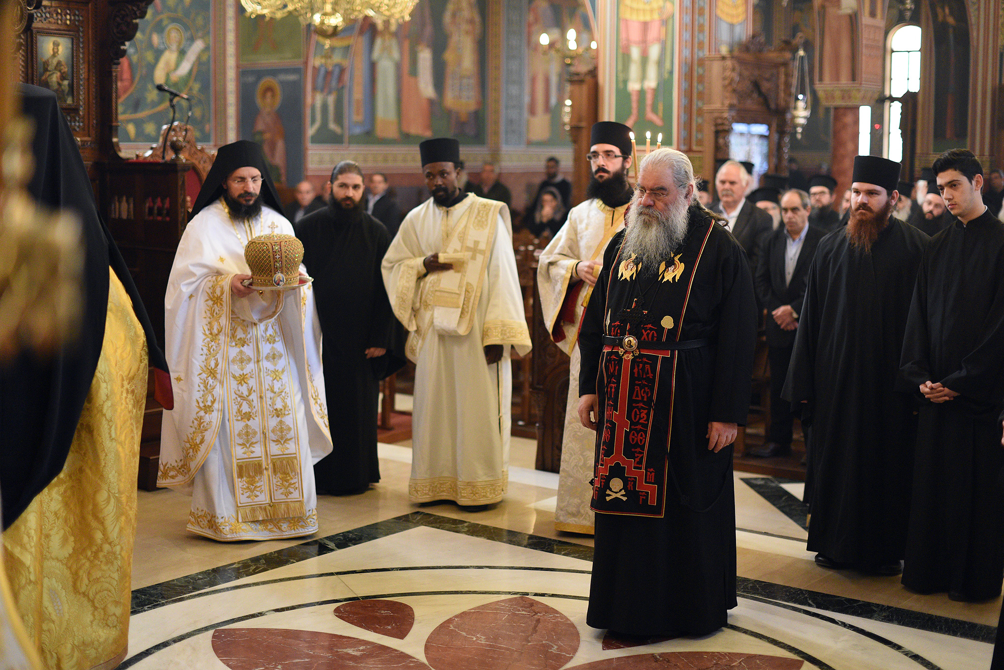 Liturgy on nameday of Metropolitan Athanasios of Limassol in 2019