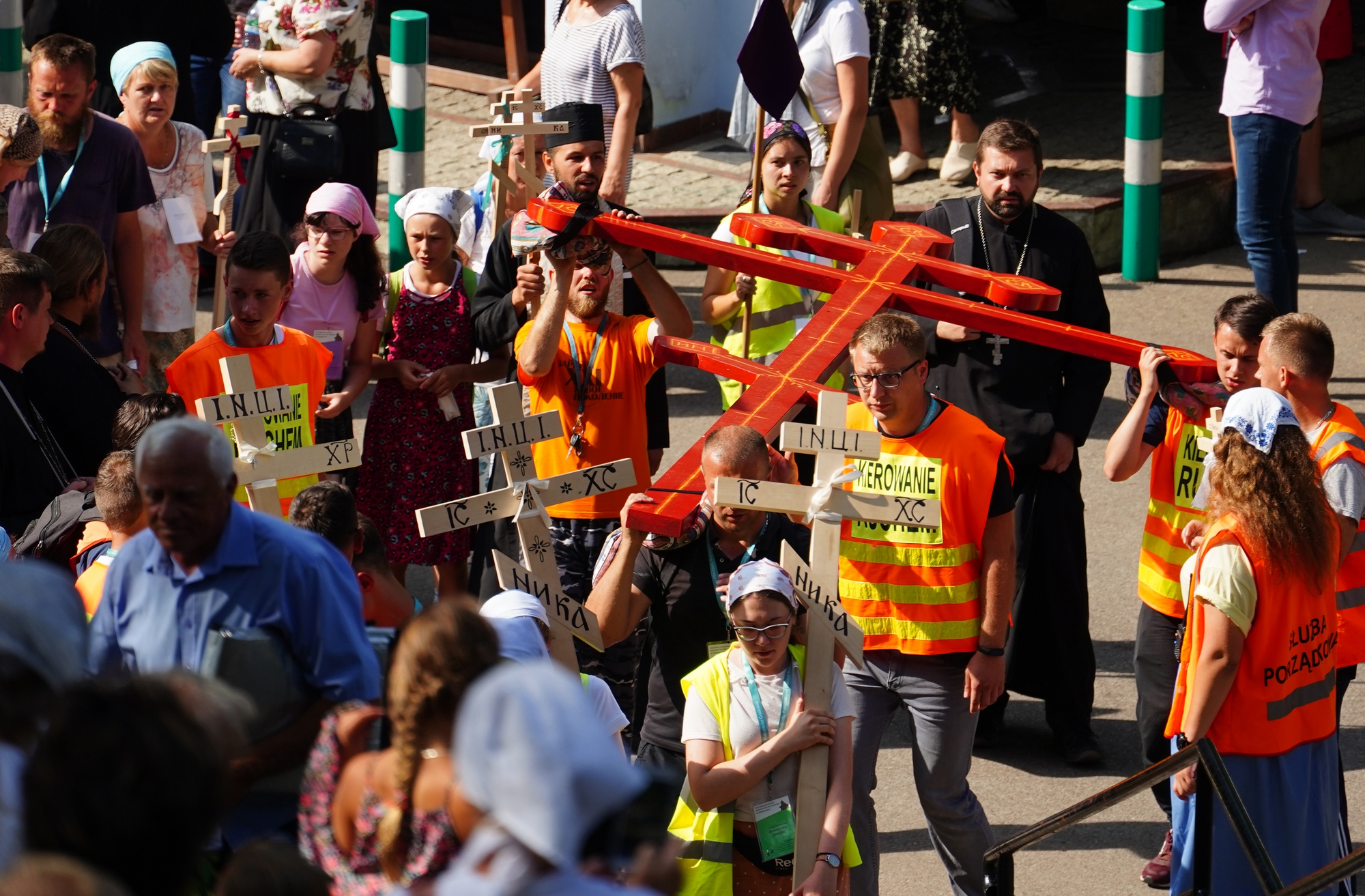 Pilgrims in Grabarka Monastery, August 18th, 2020