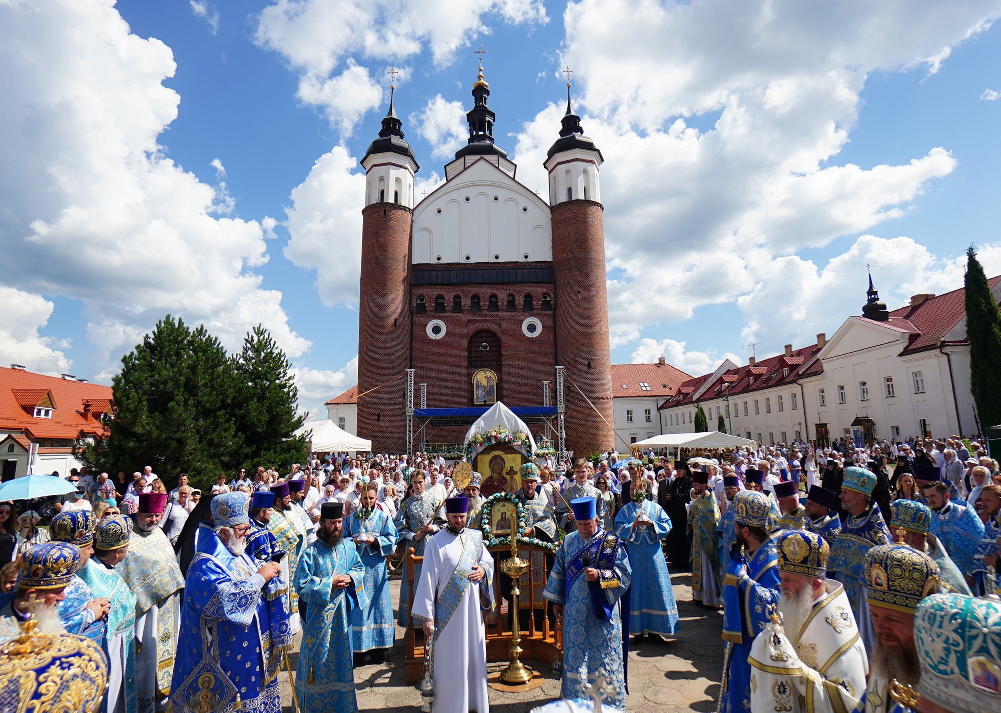 Divine Liturgy of Supraśl Icon of the Mother of God feast in Supraśl Monastery