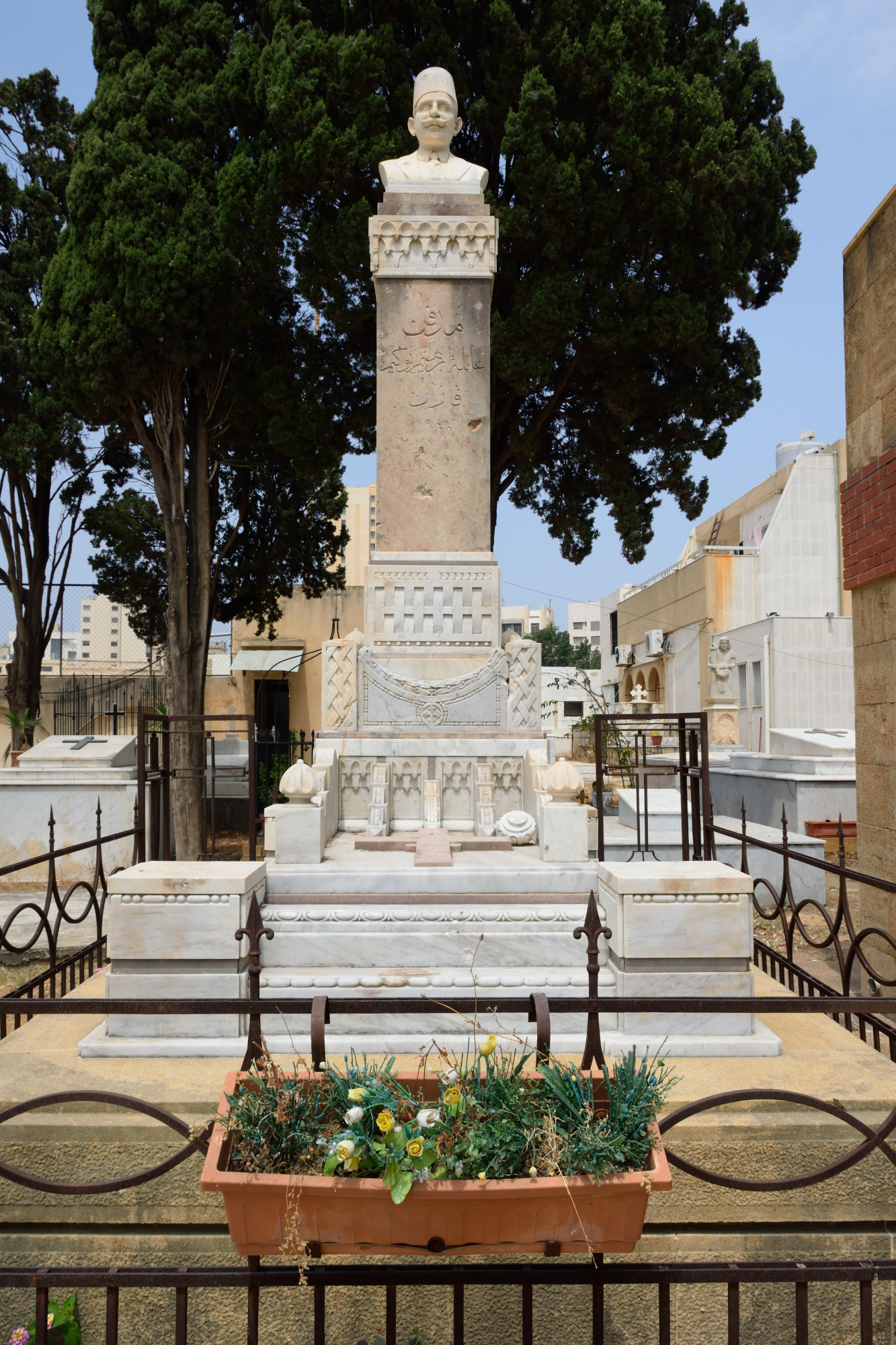 A grave in one of the Orthodox cemetaries in Beirut