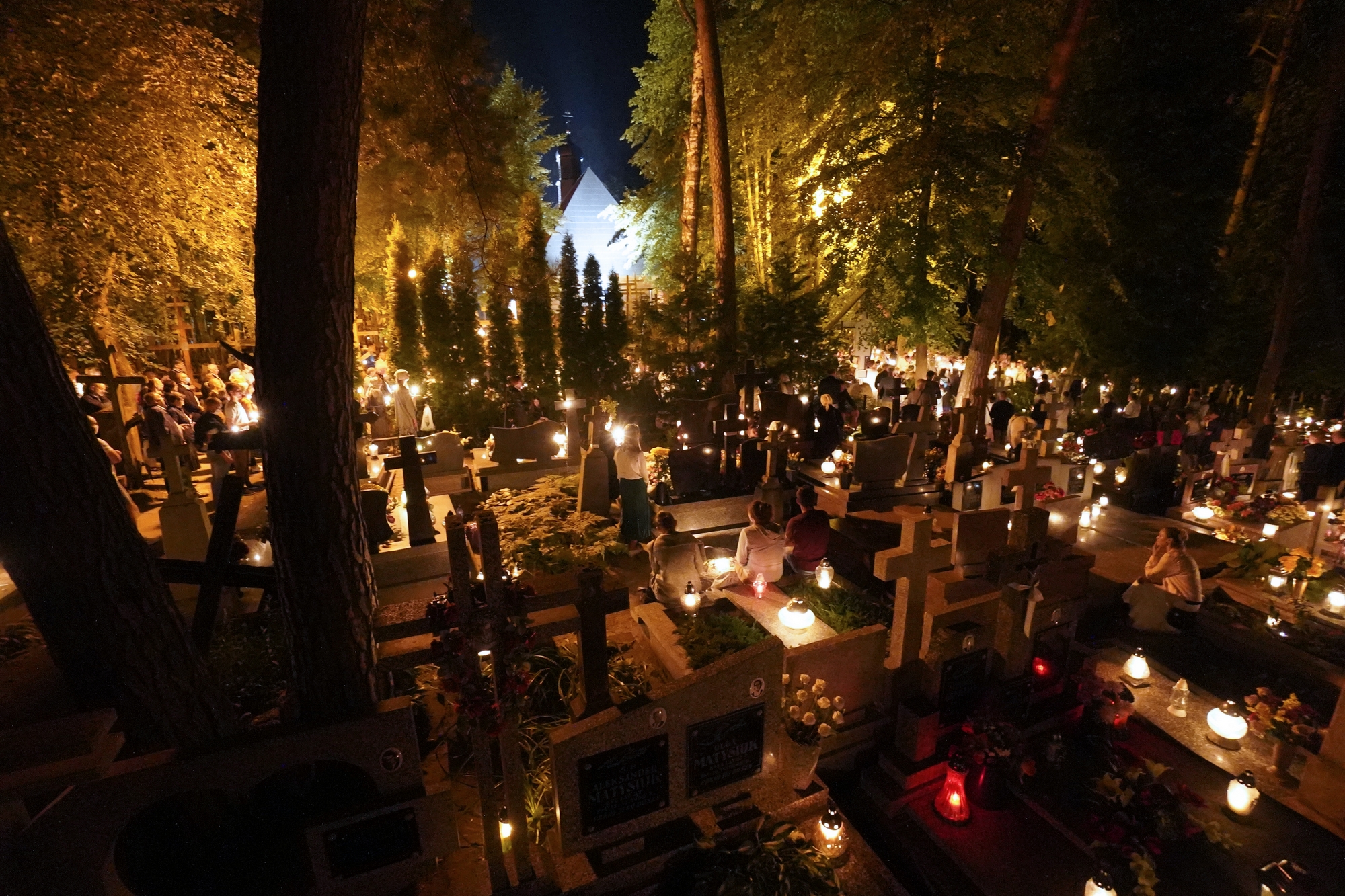 Prayer for departed at Holy Mountin of Grabarka