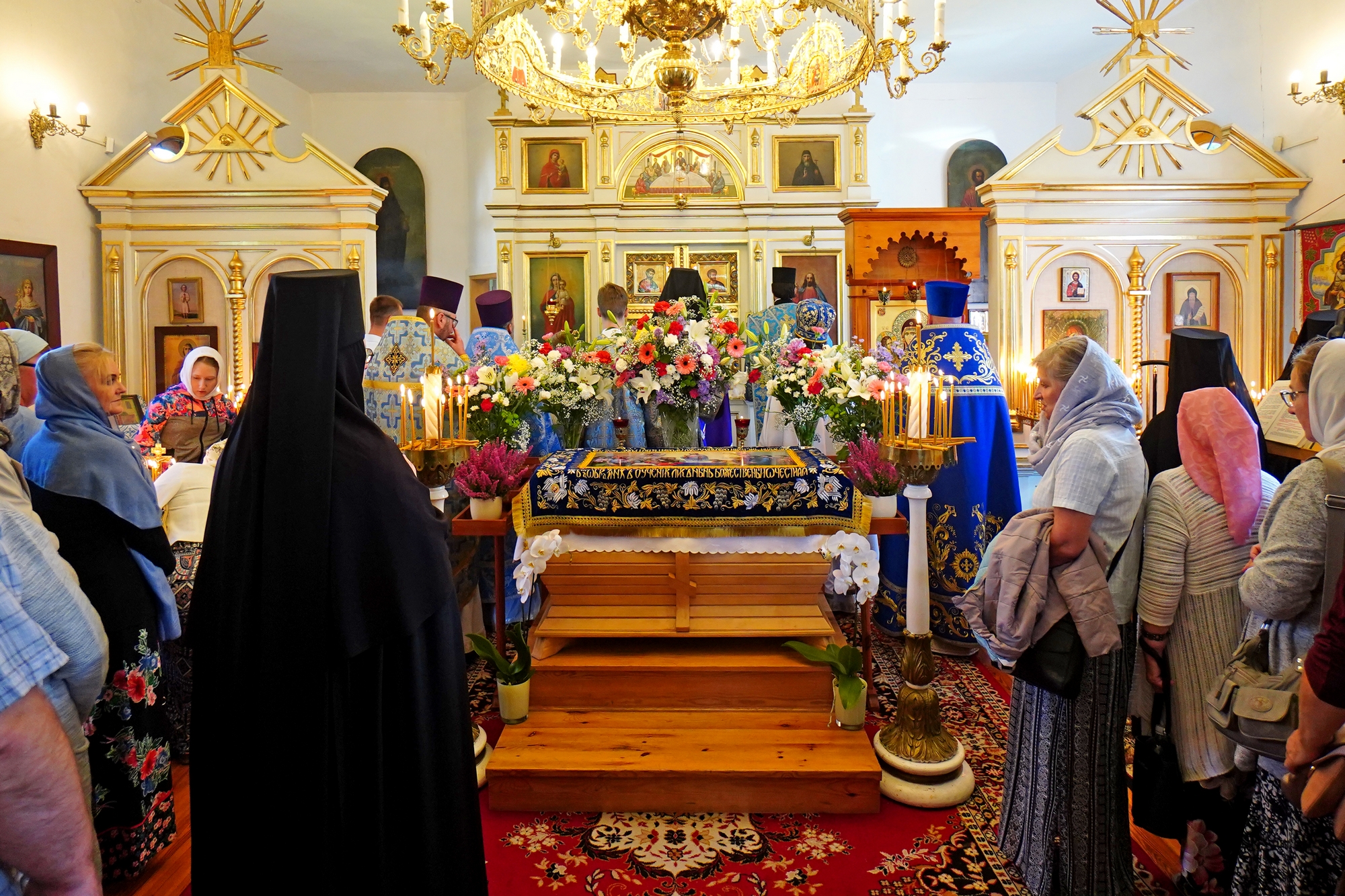 The Dormition of the Mother of God feast in Wojnowo Convent