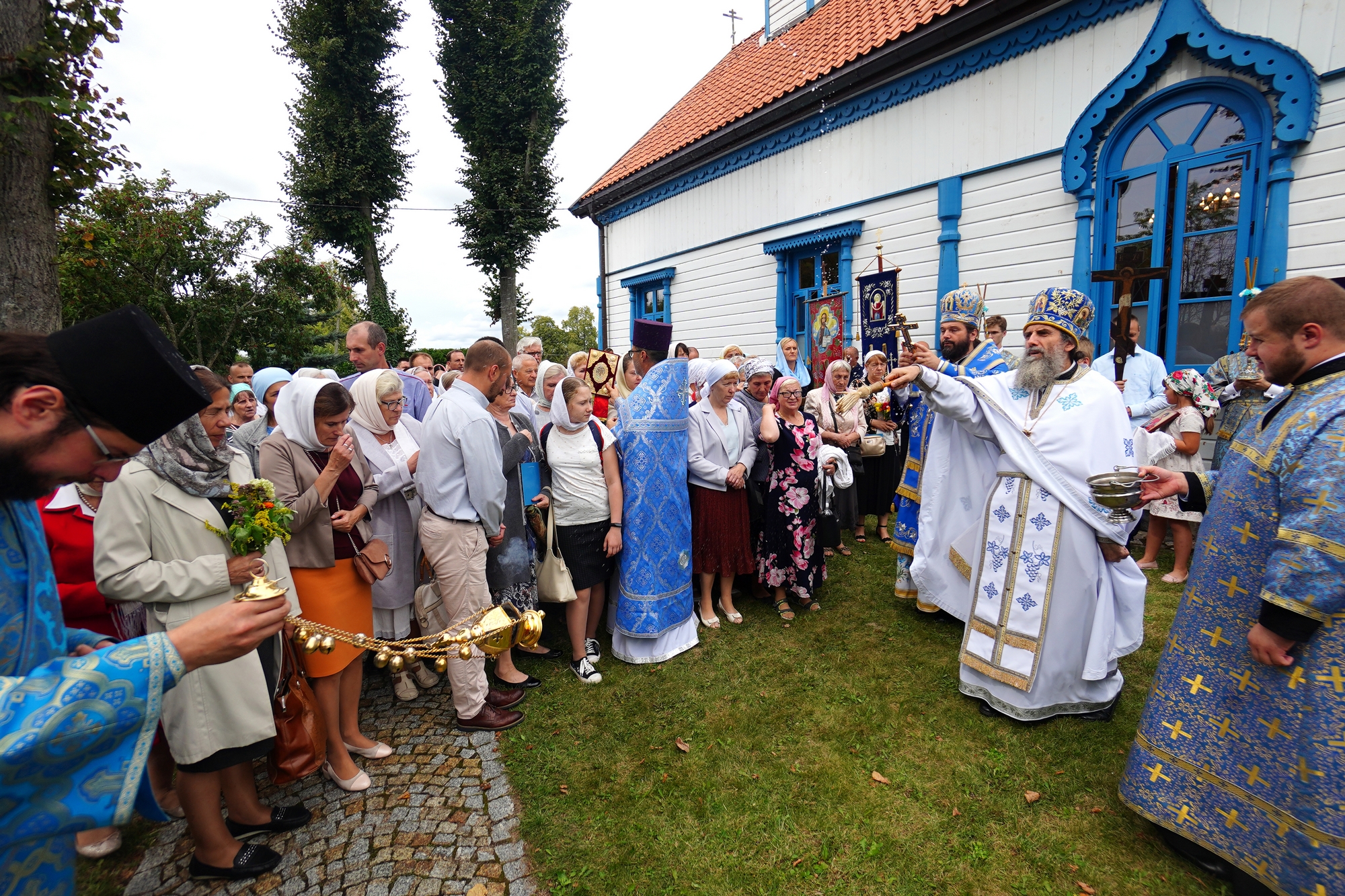 The Dormition of the Mother of God feast in Wojnowo Convent