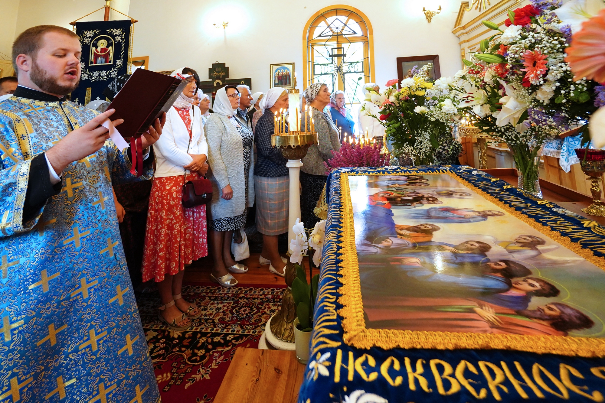 The Dormition of the Mother of God feast in Wojnowo Convent