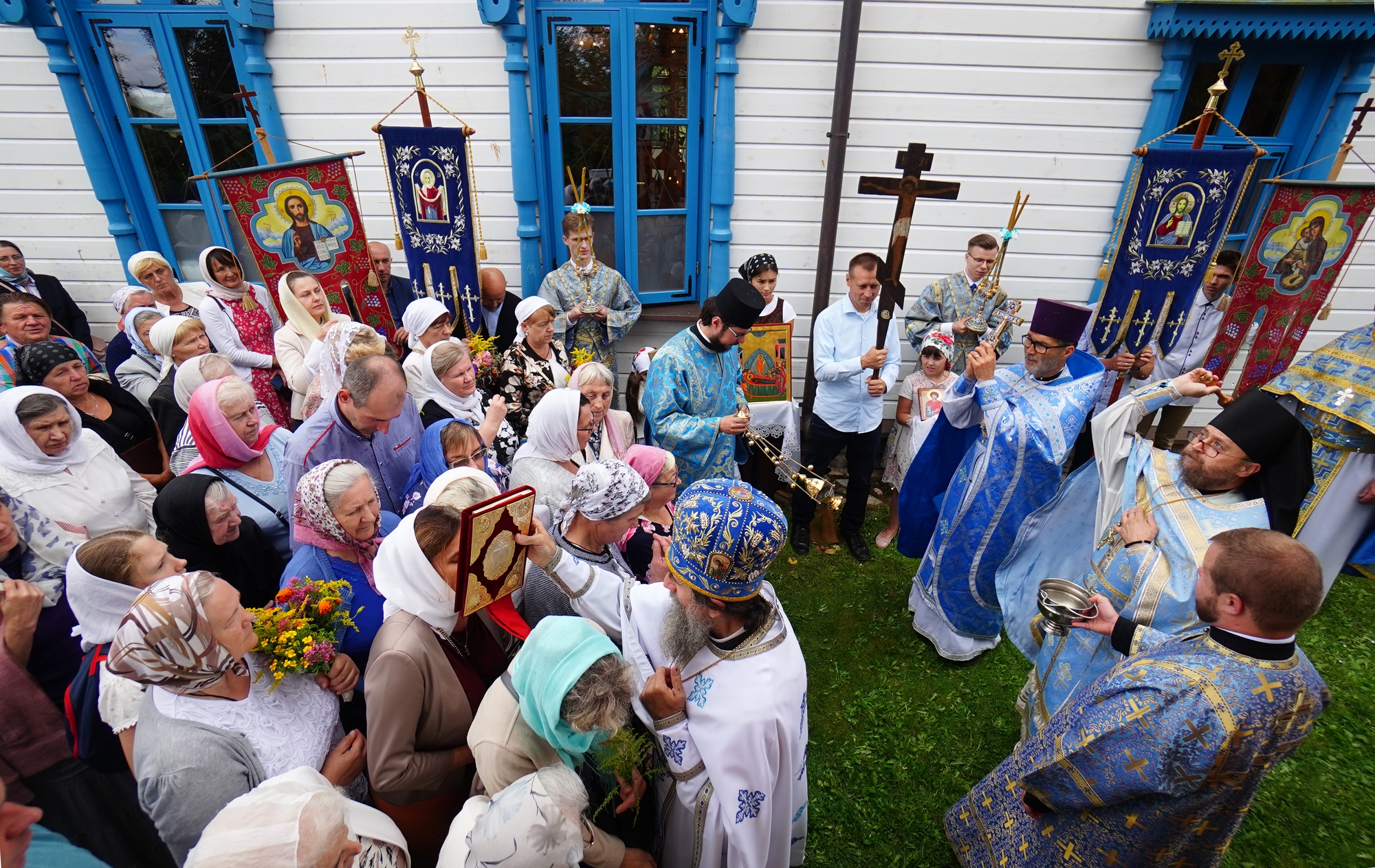 The Dormition of the Mother of God feast in Wojnowo Convent