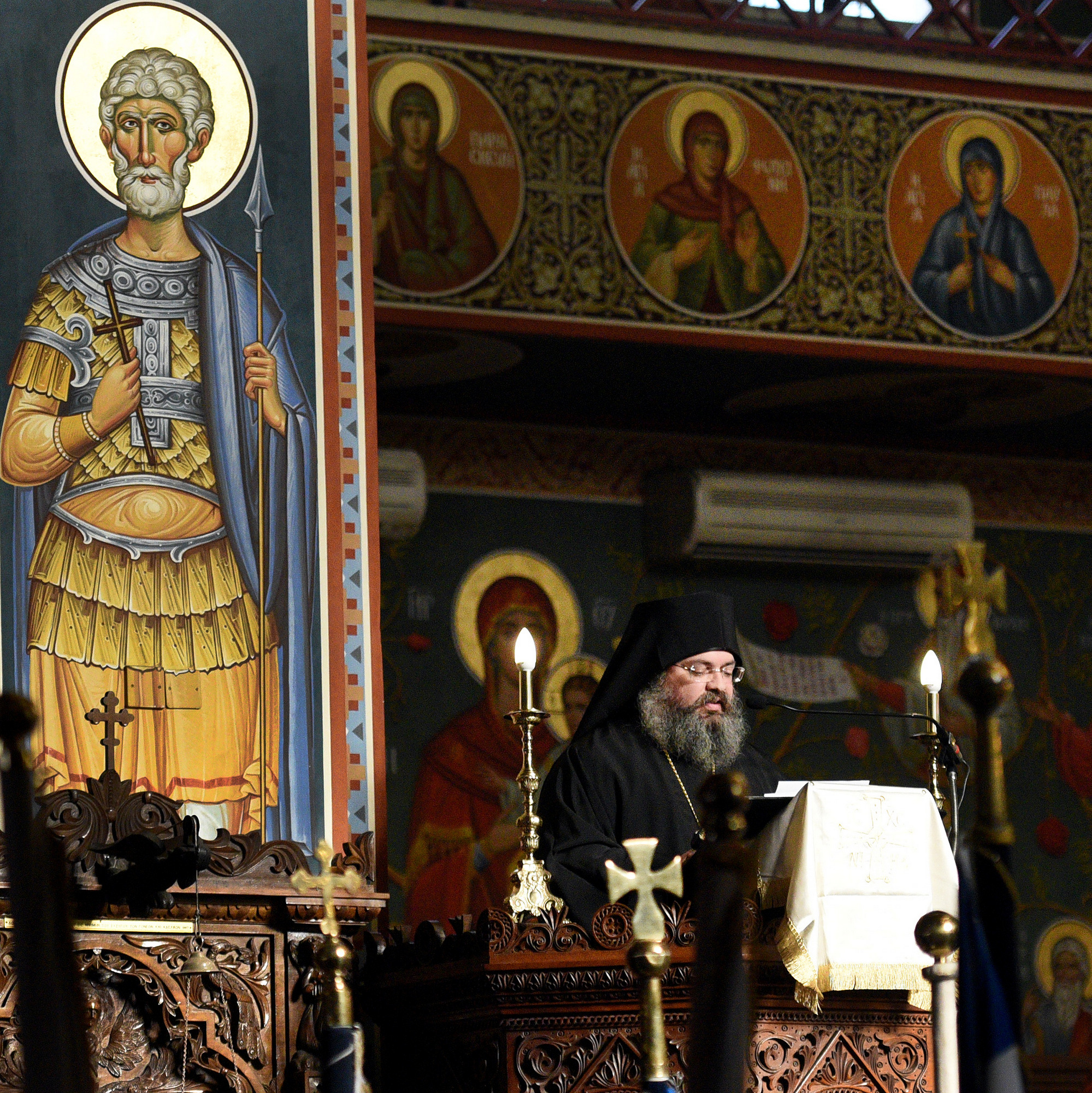 Liturgy on name day of Metropolitan Athanasios of Limassol