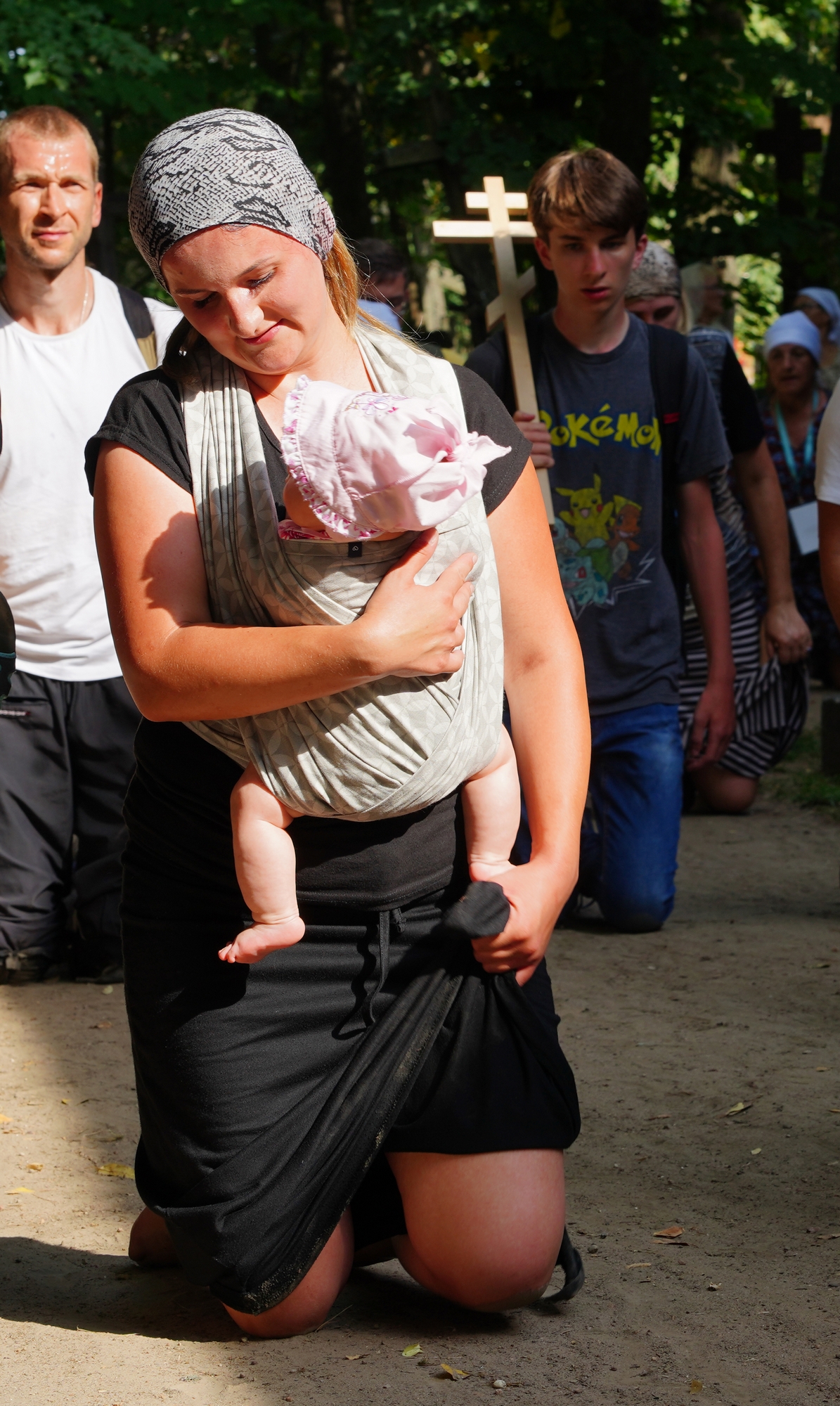Pilgrims at Grabarka