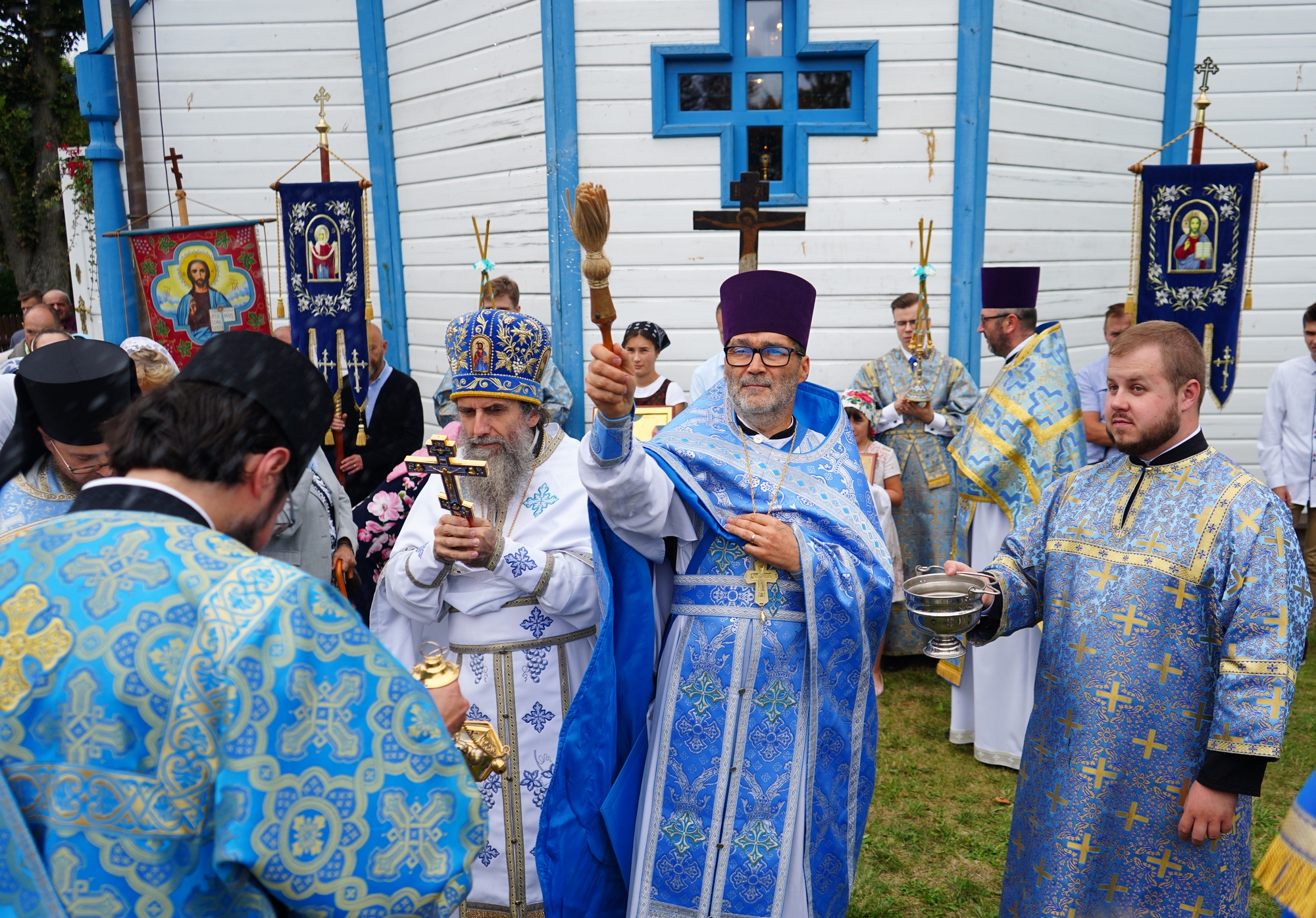 The Dormition of the Mother of God feast in Wojnowo Convent