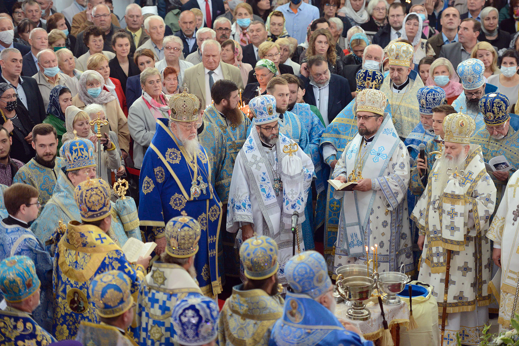 Poświęcenie cerkwi pw. Hagii Sophii Mądrości Bożej w Warszawie