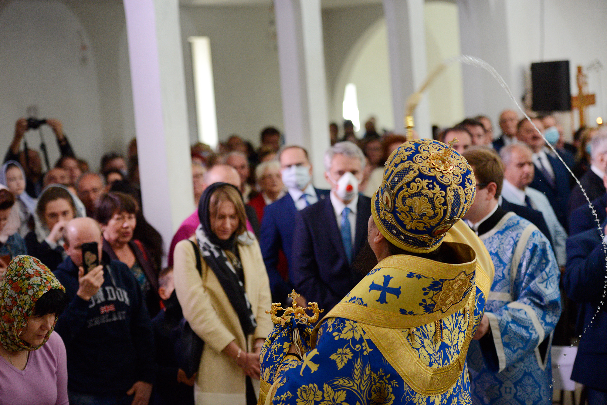 Poświęcenie cerkwi pw. Hagii Sophii Mądrości Bożej w Warszawie