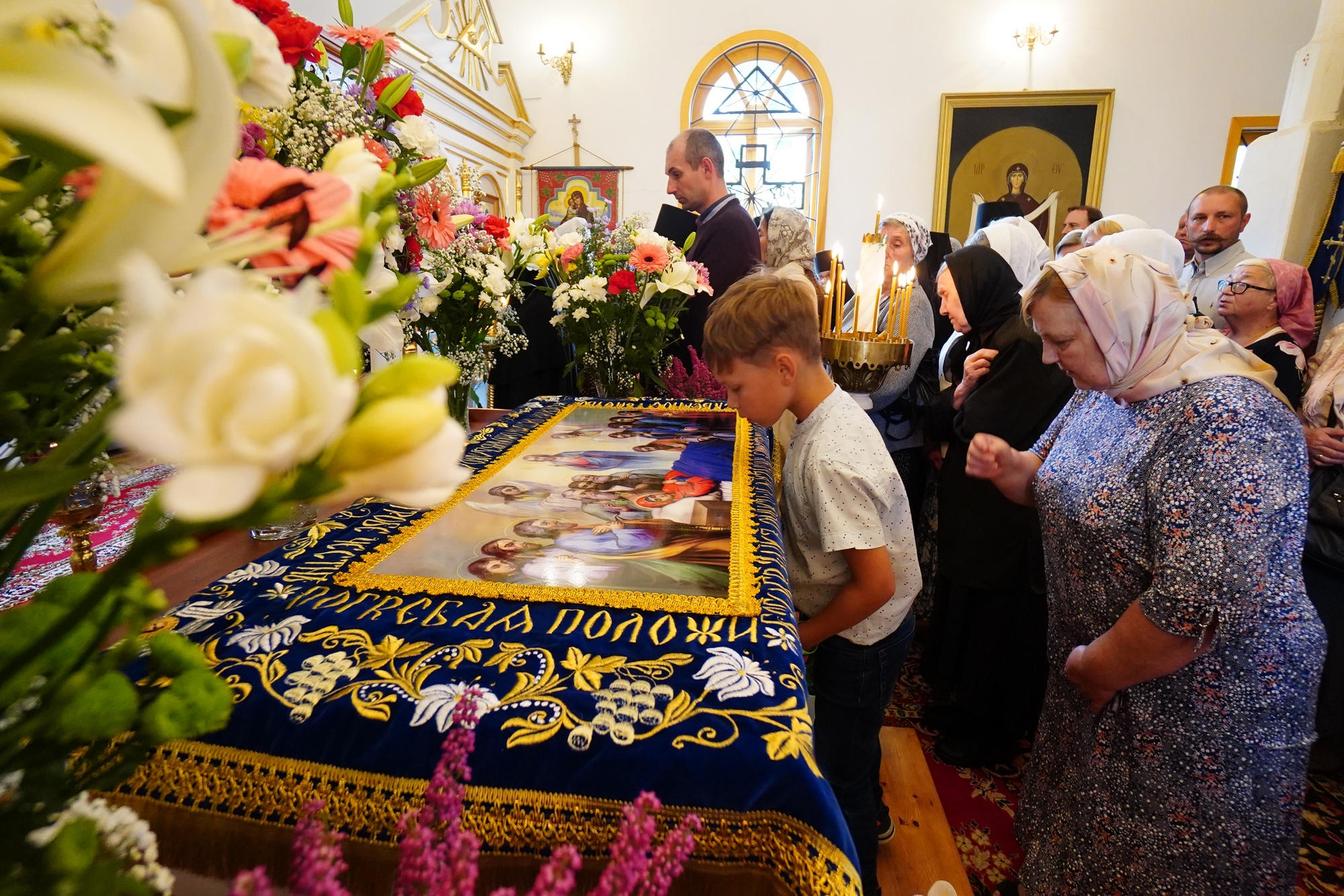 The Dormition of the Mother of God feast in Wojnowo Convent