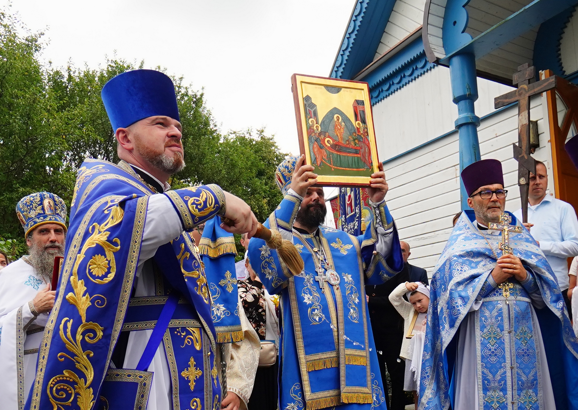 The Dormition of the Mother of God feast in Wojnowo Convent