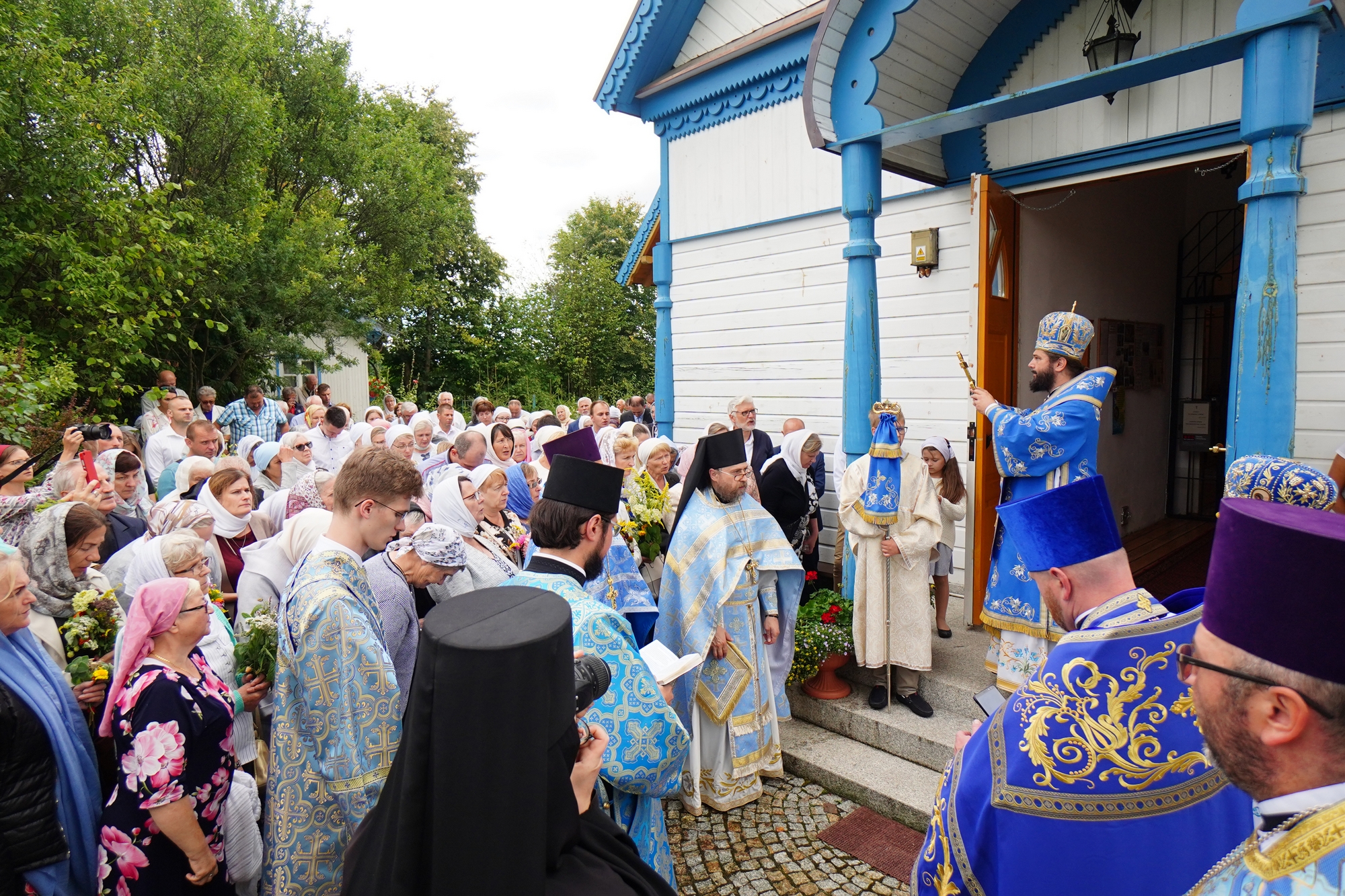 The Dormition of the Mother of God feast in Wojnowo Convent