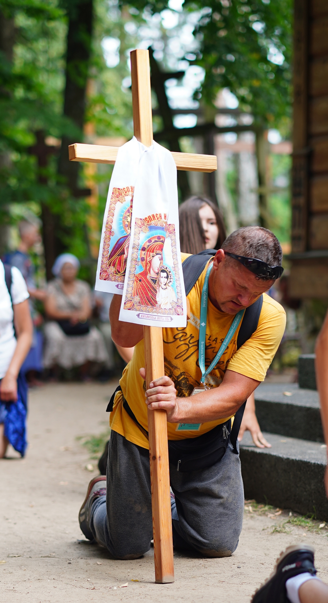 Pilgrims at Grabarka