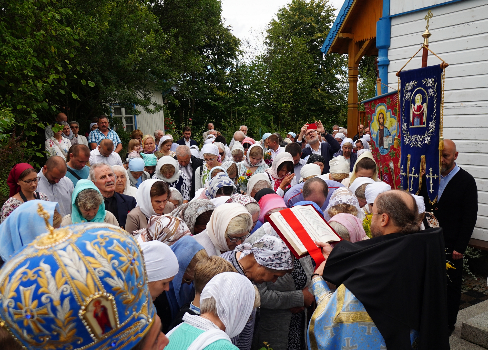 The Dormition of the Mother of God feast in Wojnowo Convent