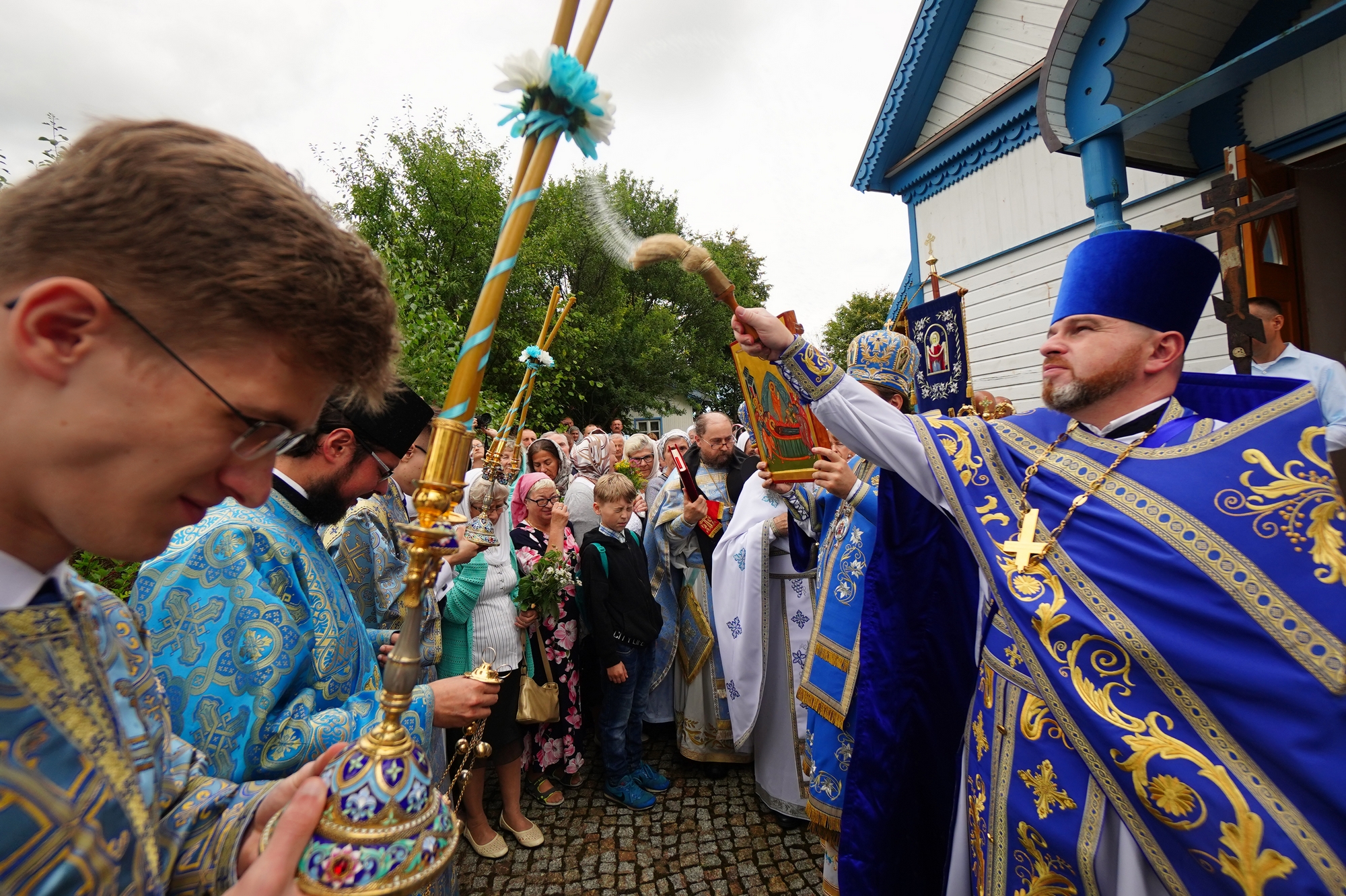 The Dormition of the Mother of God feast in Wojnowo Convent