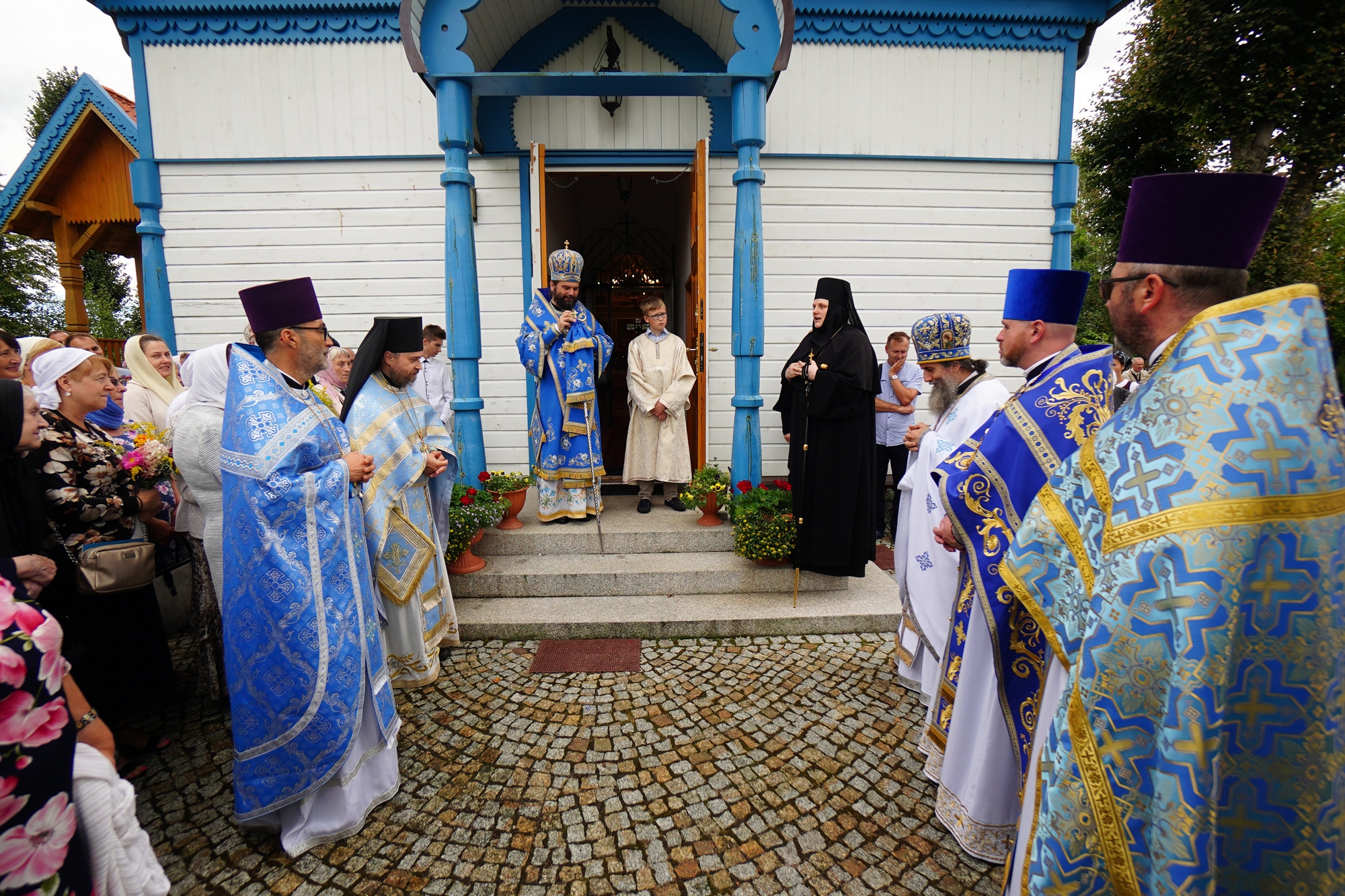 The Dormition of the Mother of God feast in Wojnowo Convent