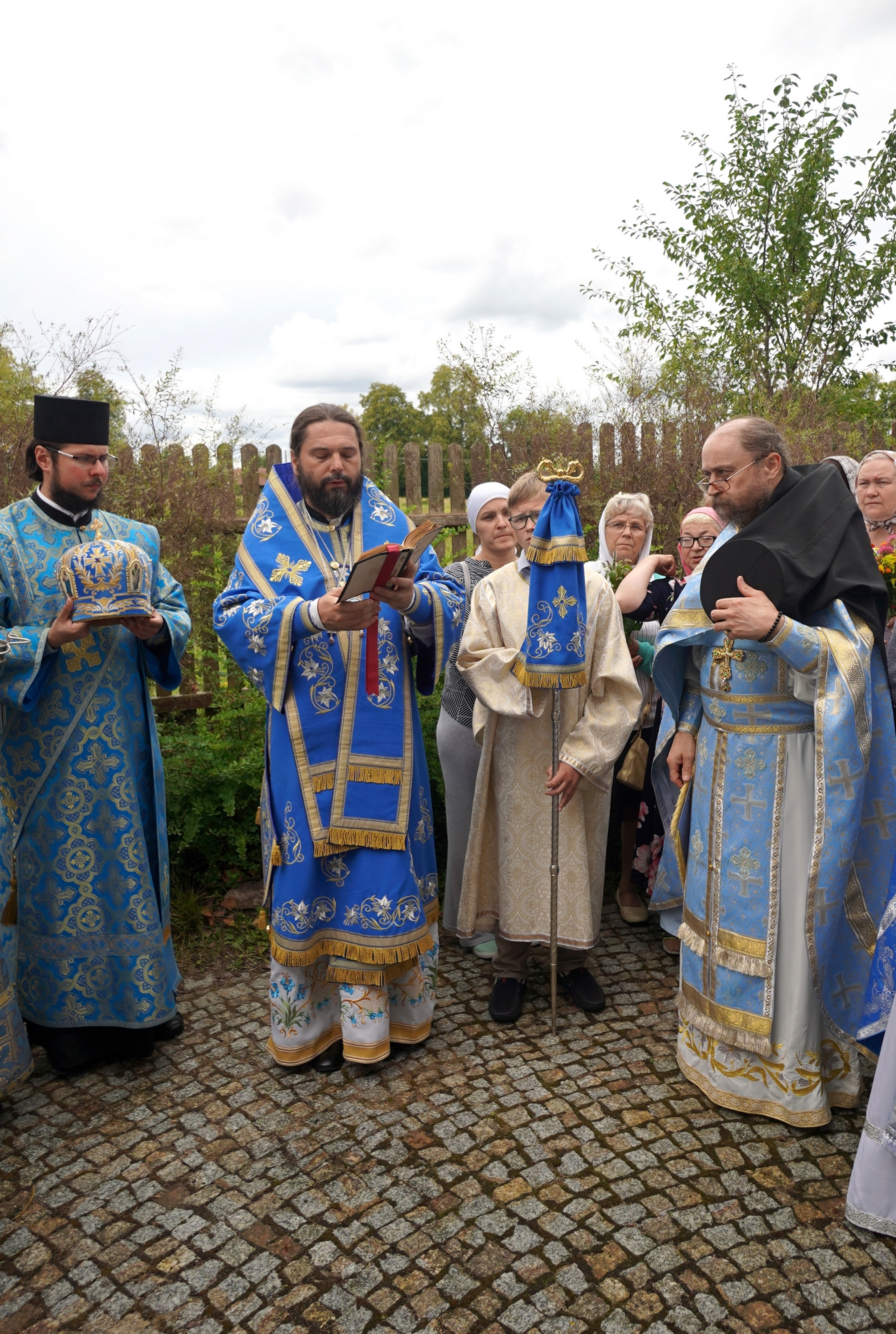 The Dormition of the Mother of God feast in Wojnowo Convent