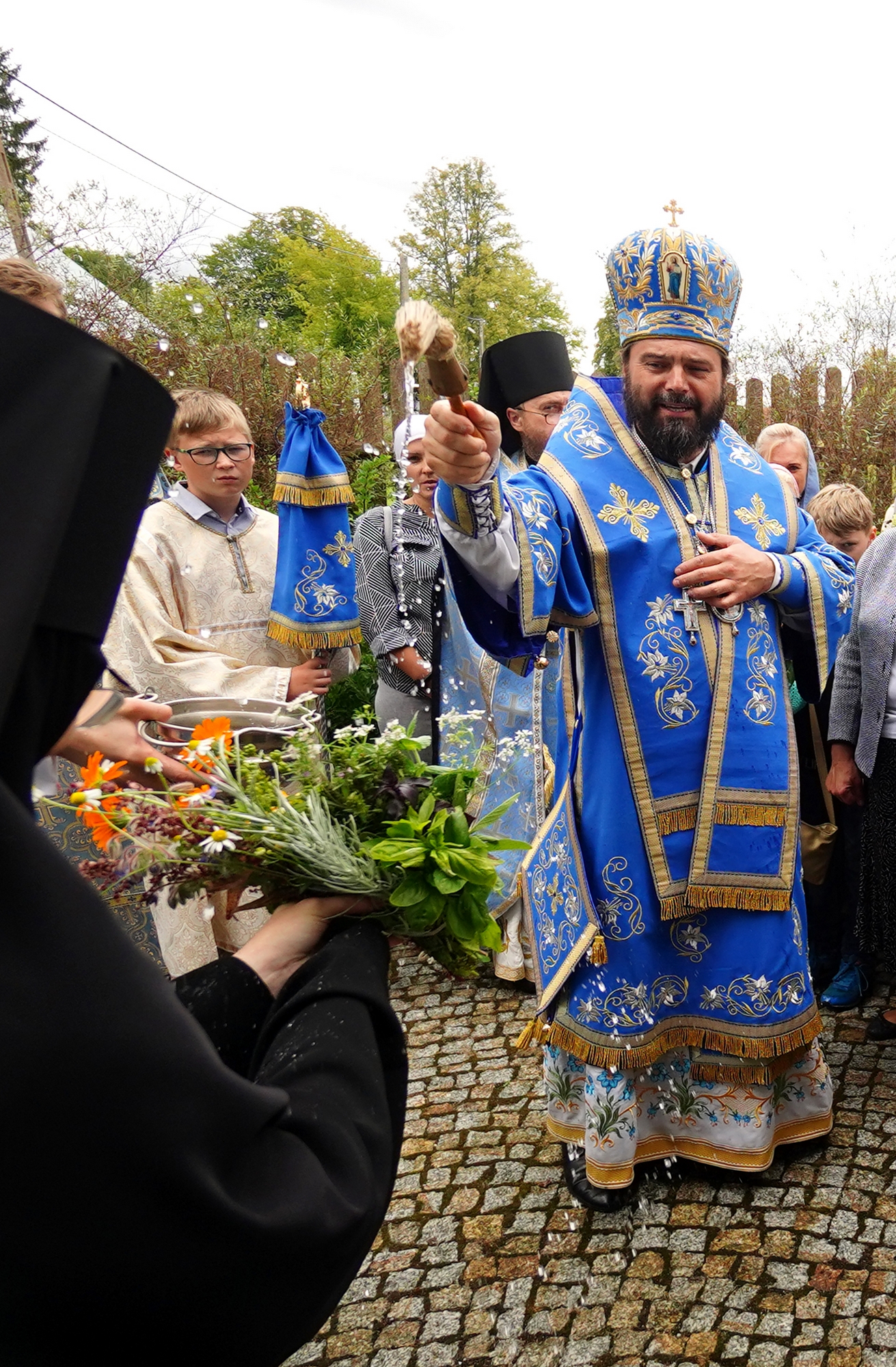 The Dormition of the Mother of God feast in Wojnowo Convent 