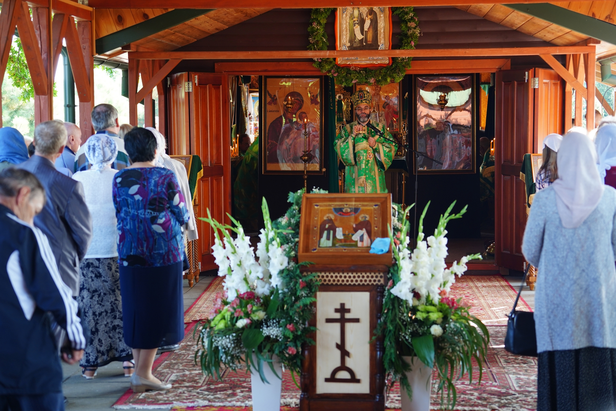 Sts. Anthony and Theodosius feast in Odrynki Skete