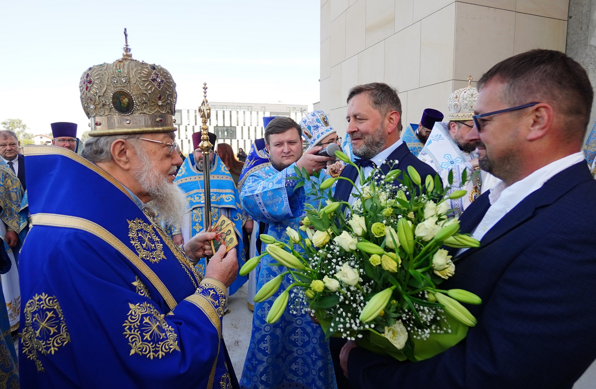 Hagia Sophia Orthodox church consecration, Warsaw, September 20th, 2020