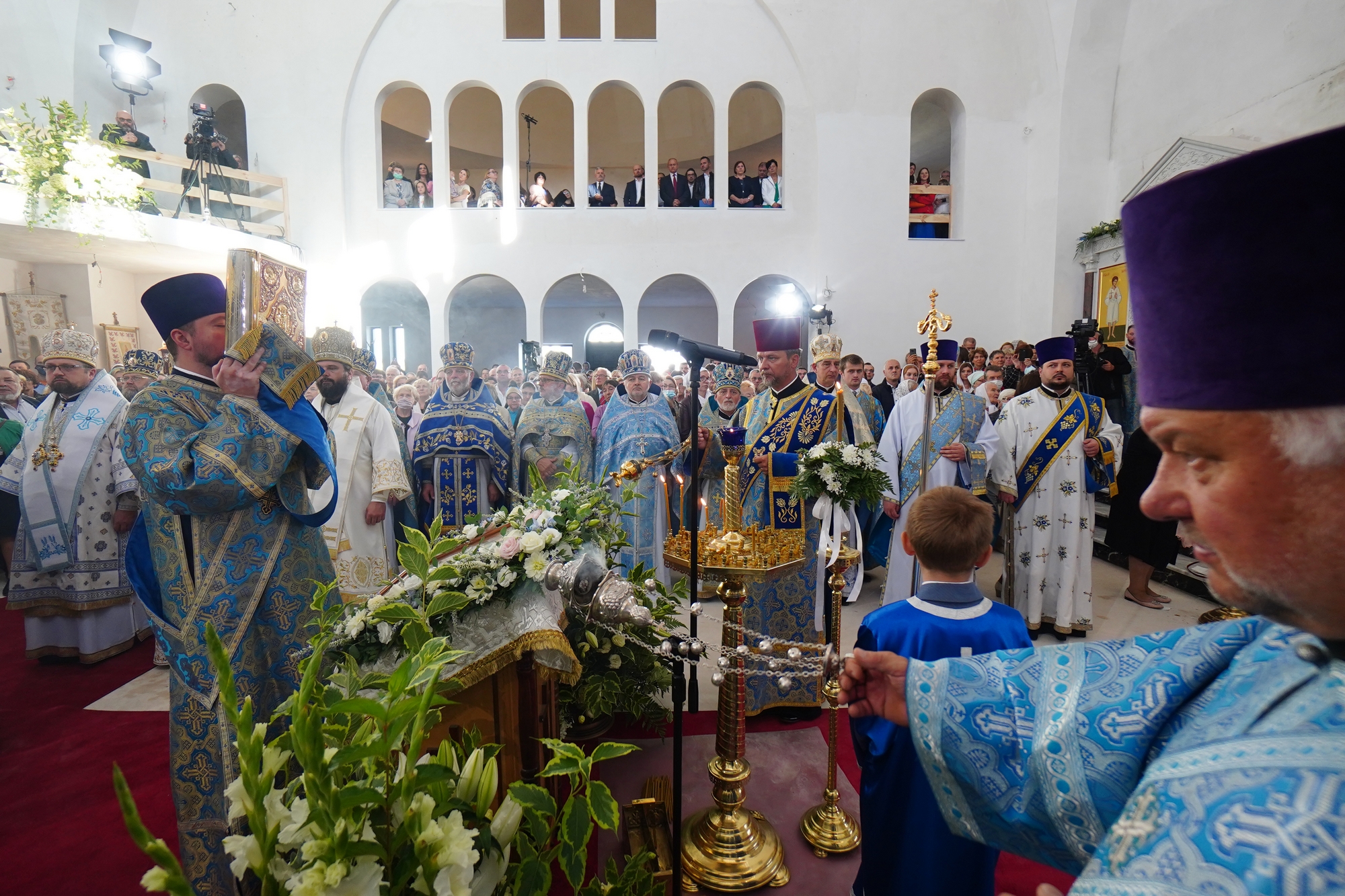 Hagia Sophia Orthodox church consecration, Warsaw, September 20th, 2020