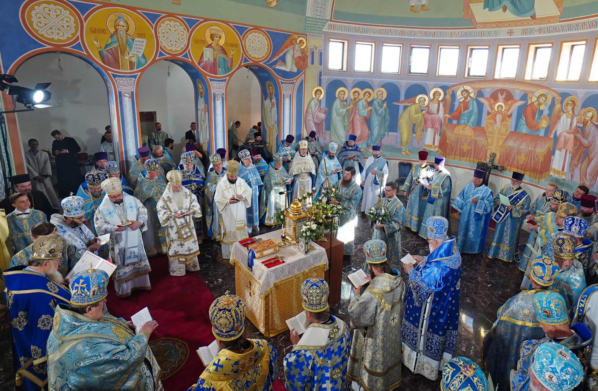 Hagia Sophia Orthodox church consecration, Warsaw, September 20th, 2020