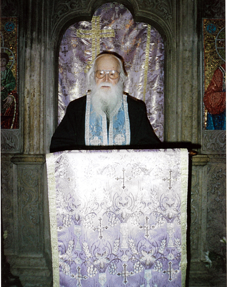 Father Sofian Boghiu from Antim Monastery, in 1999 (+2002)