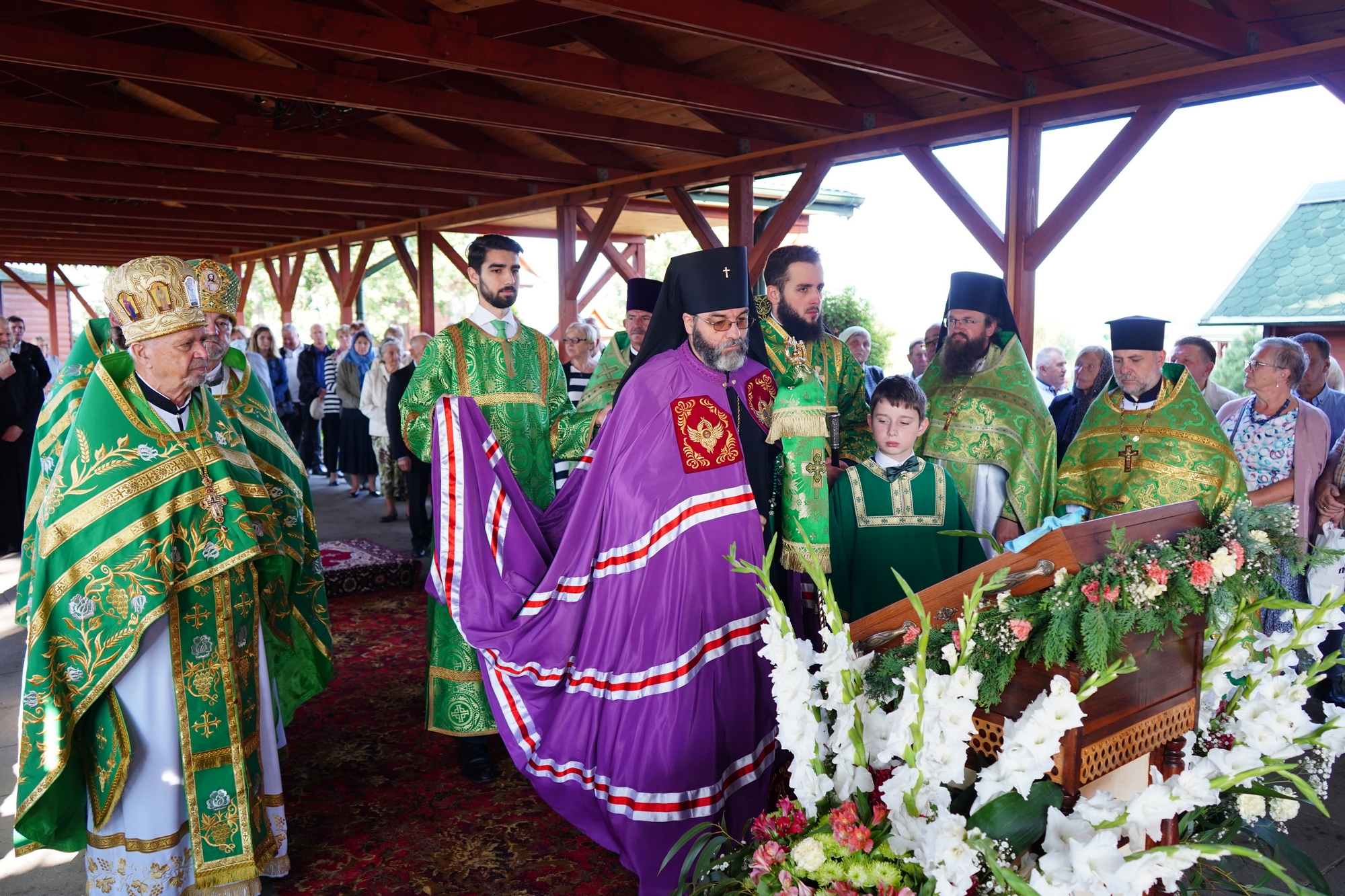 Sts. Anthony and Theodosius feast in Odrynki Skete 