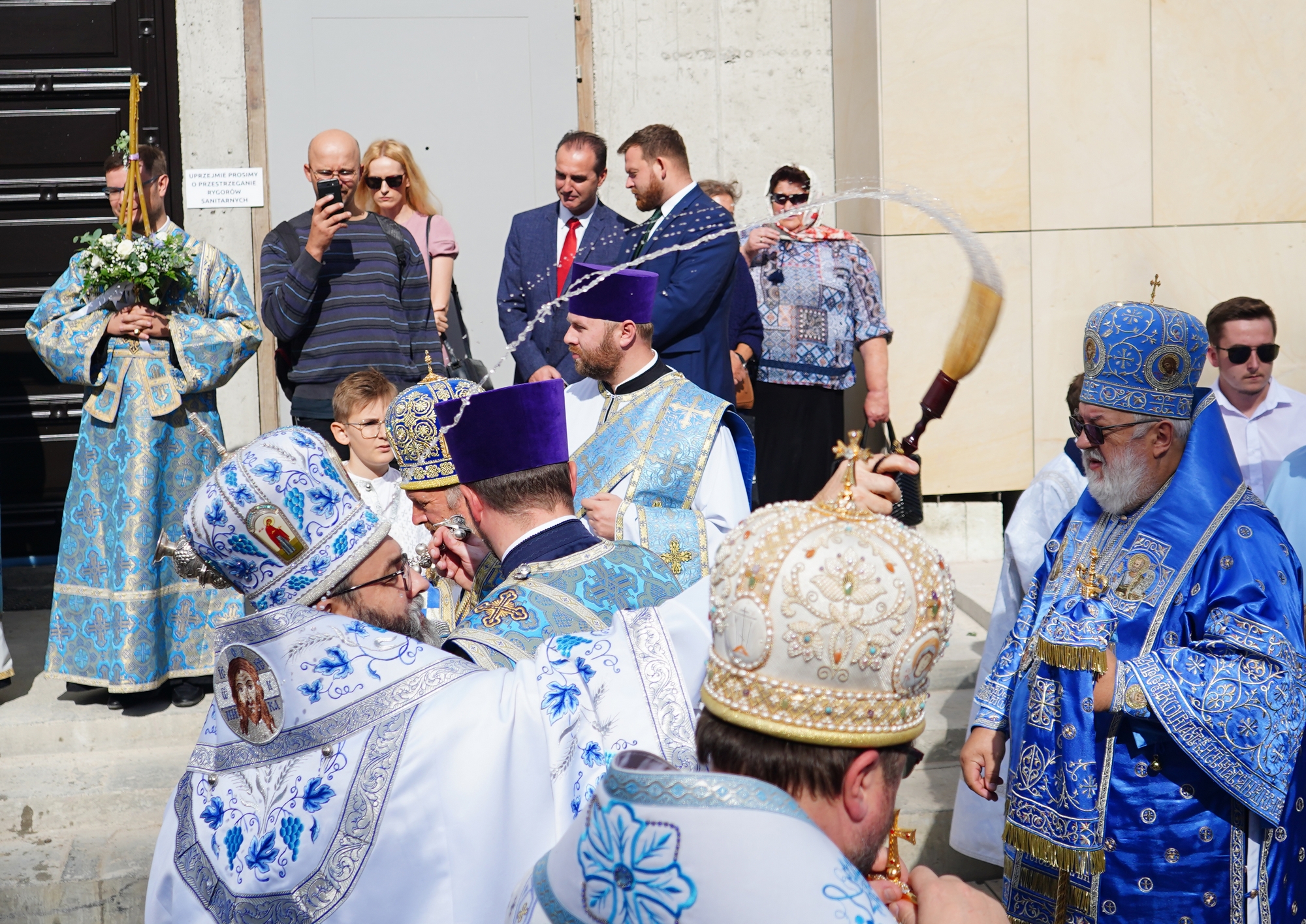 Hagia Sophia Orthodox church consecration, Warsaw, September 20th, 2020