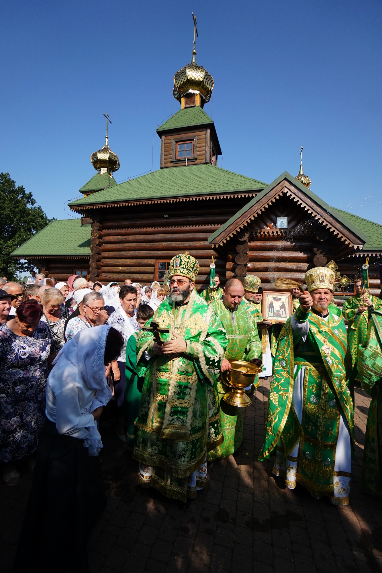 Sts. Anthony and Theodosius feast in Odrynki Skete