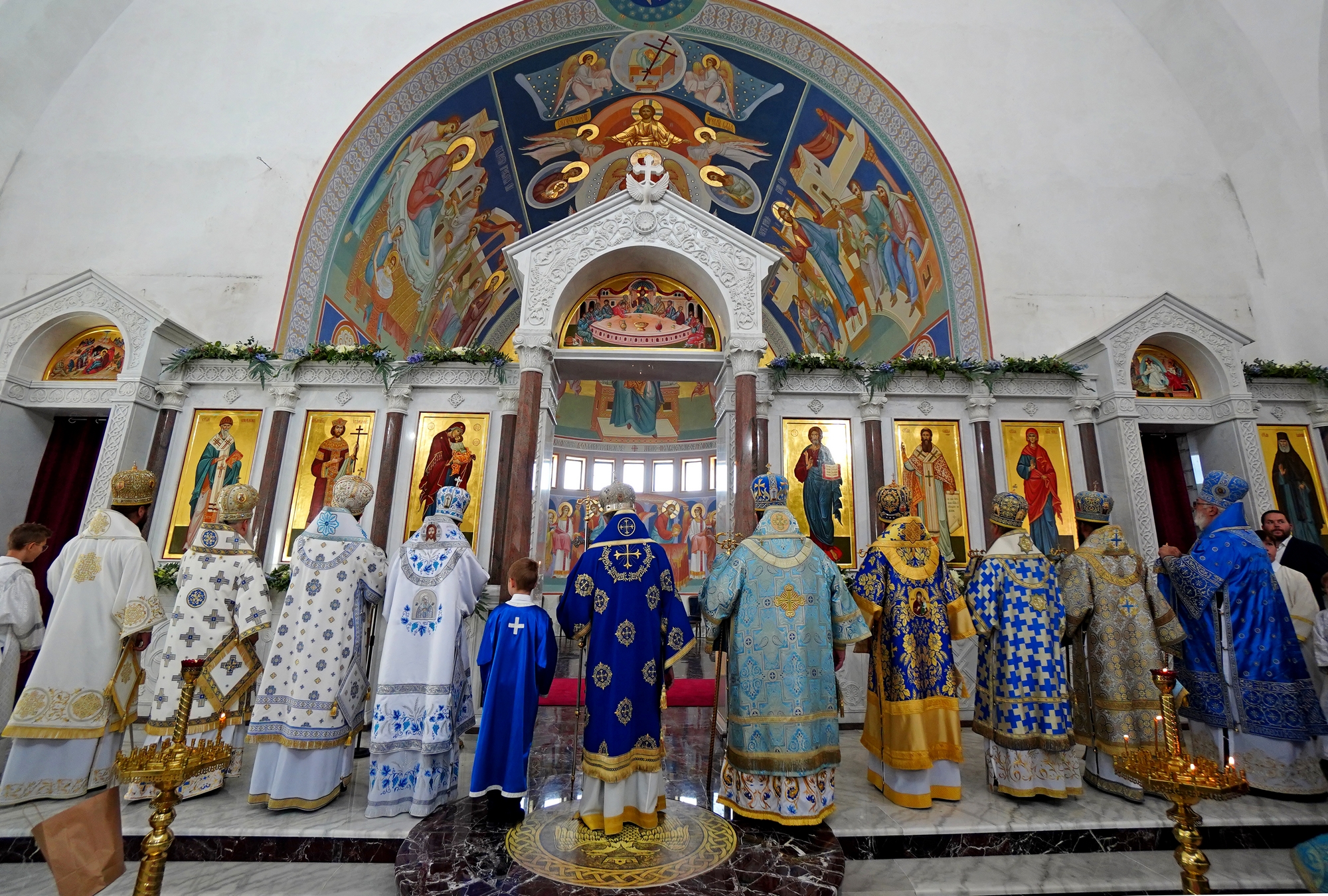 Hagia Sophia Orthodox church consecration, Warsaw, September 20th, 2020  