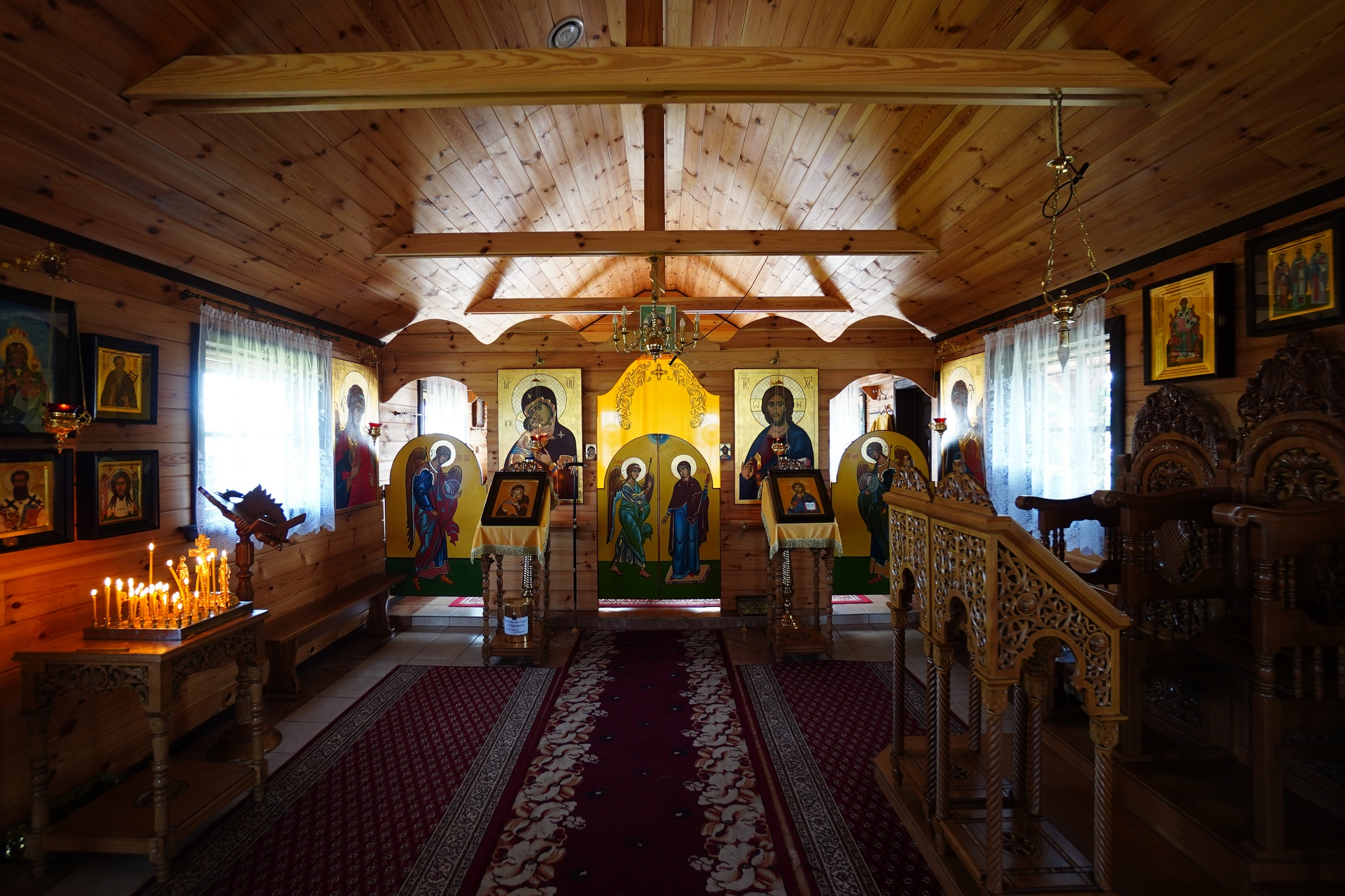 In Sts. Anthony and Theodosius Skete in Odrynki